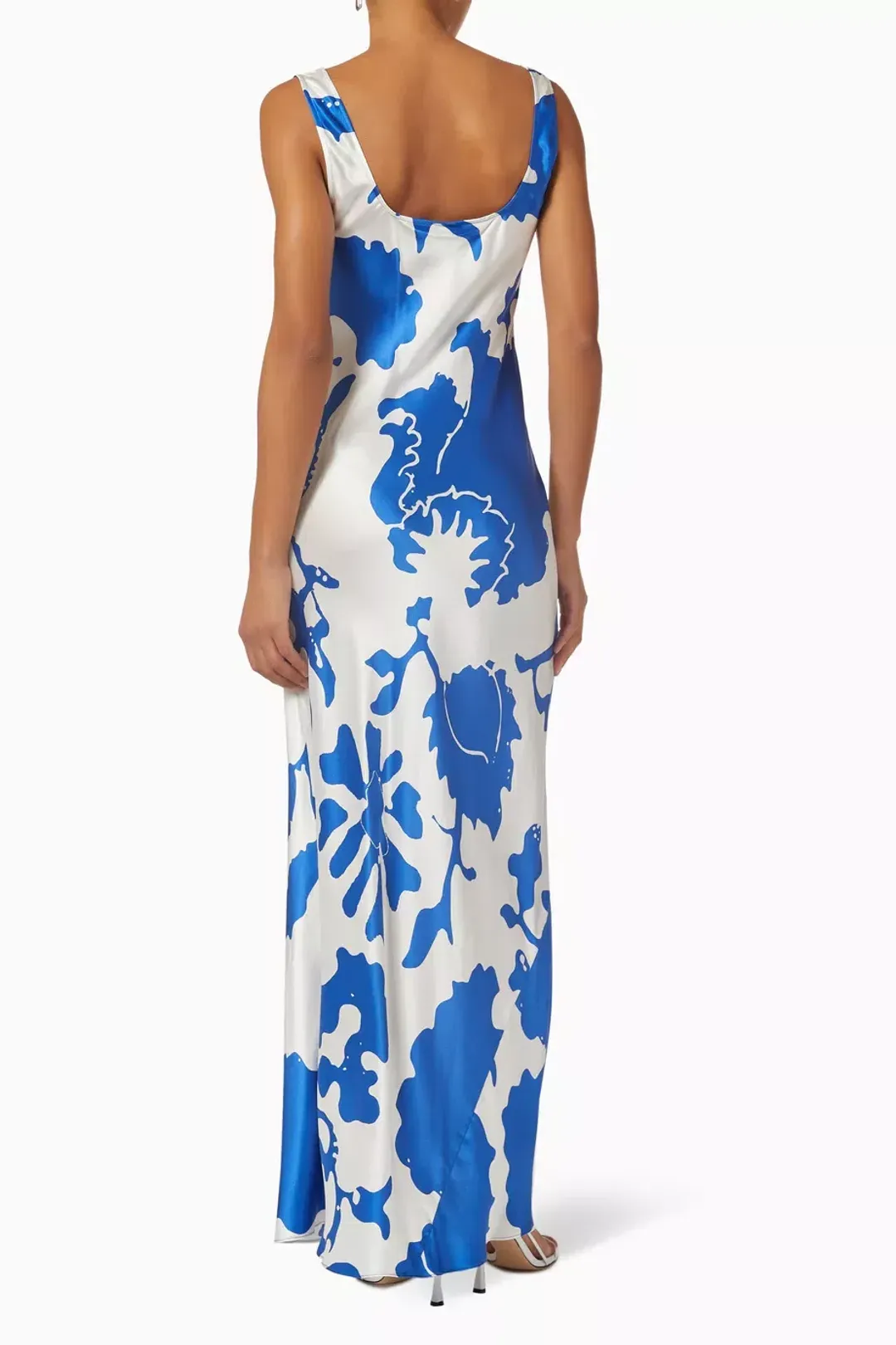 Sir the Label Esme Bias Dress in Merce Abstract Print Size AU 8 for rent on The Volte - main image
