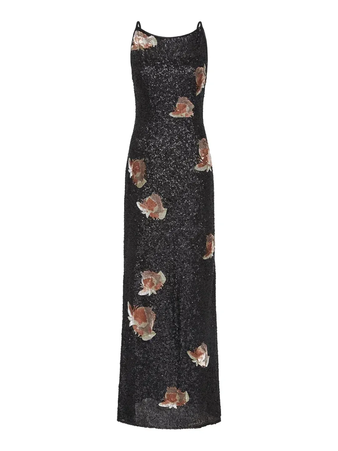 Moss and Spy Greta Gown Black Size AU 12 for rent on The Volte - main image