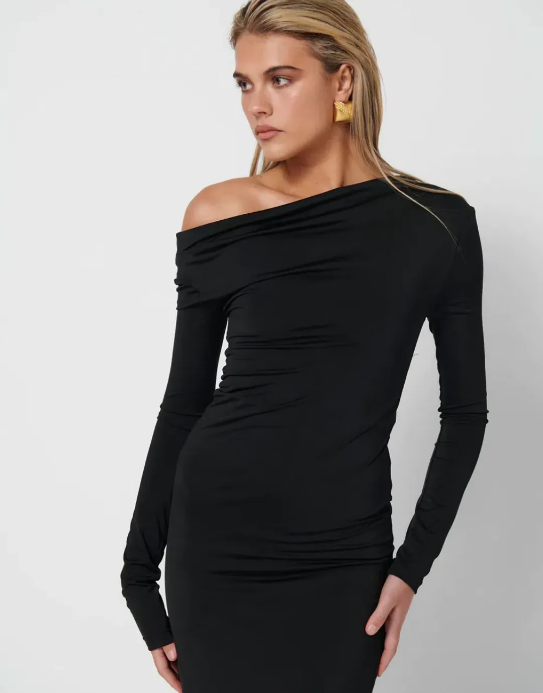 Effie Kats Margot Maxi Dress Black Size S / AU 8 for rent on The Volte - main image