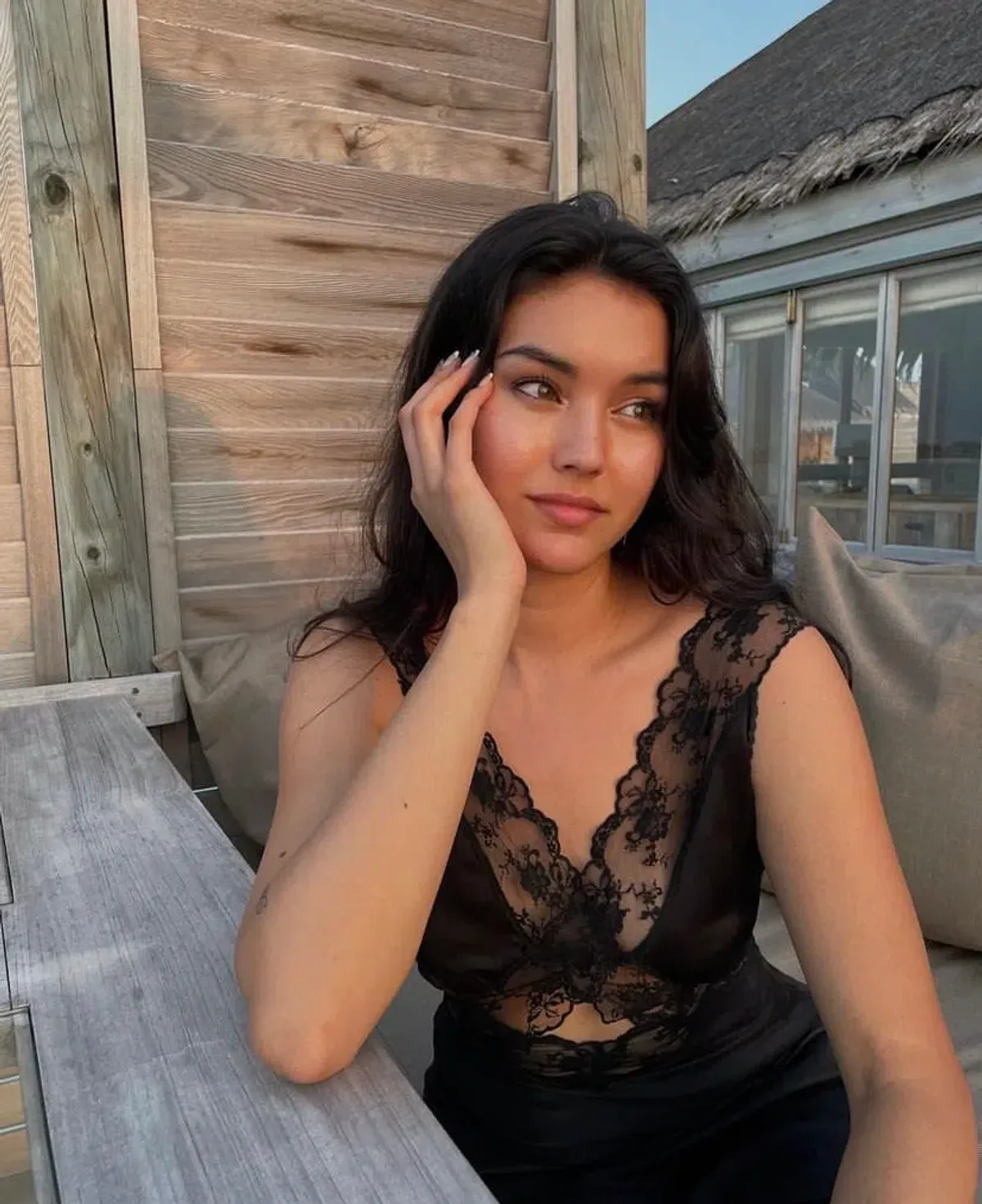 Sir The Label Aries Cut Out Gown Black Size 0 / AU 6 - Image 5