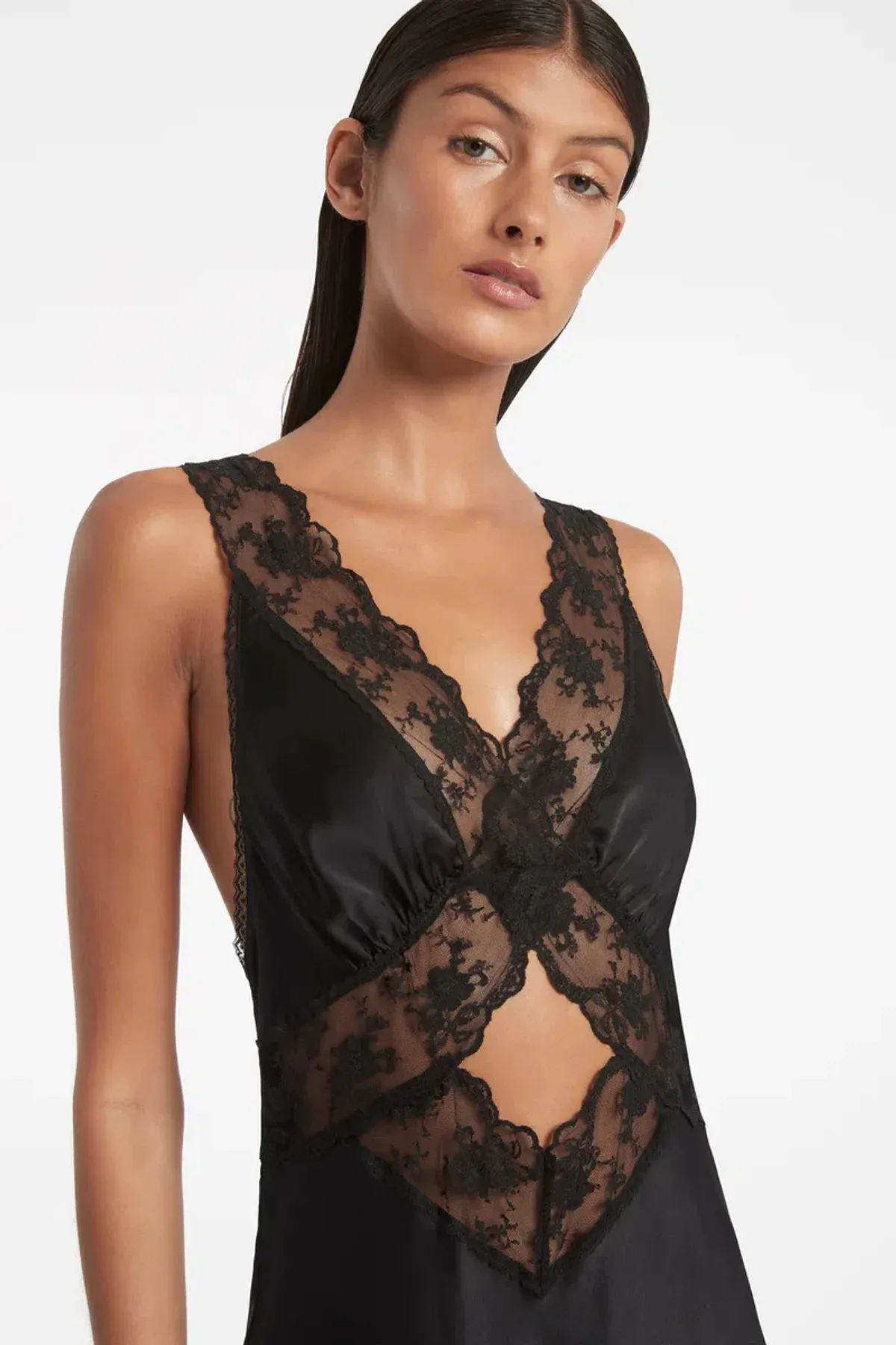 Sir the Label Aries Cut Out Gown Black Size 1 / AU 8 - Image 5