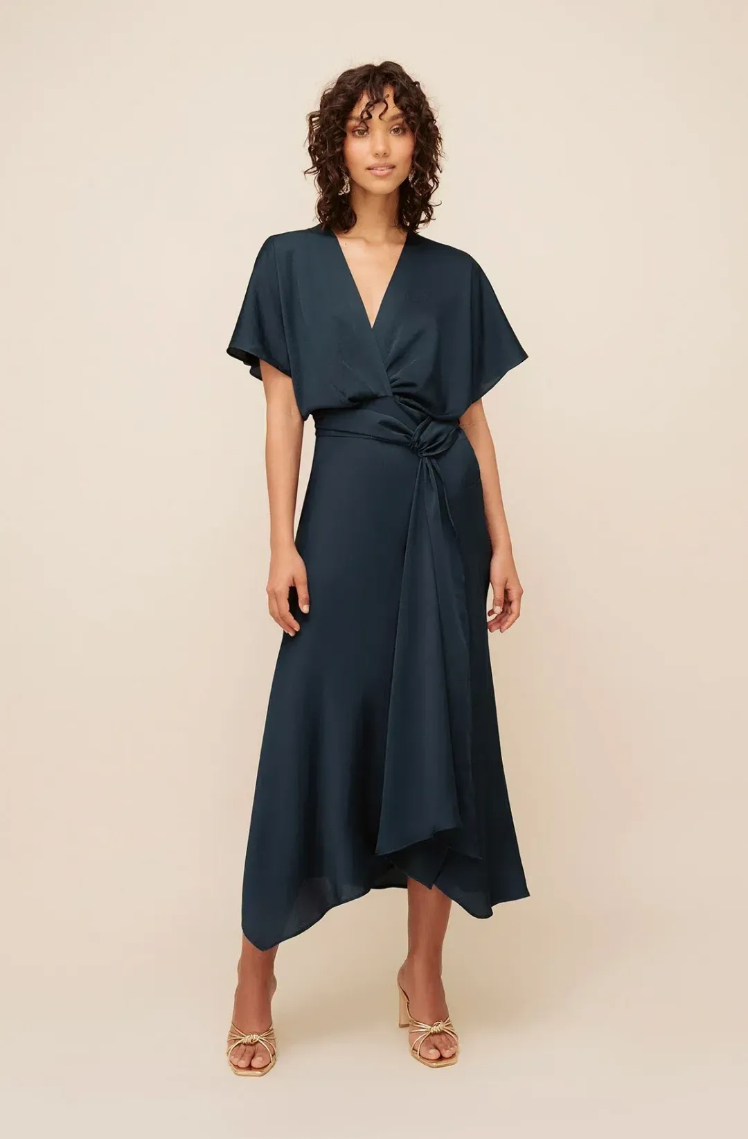 Sheike Wonderland Maxi Dress in Peacock Size 12 for rent on The Volte - main image