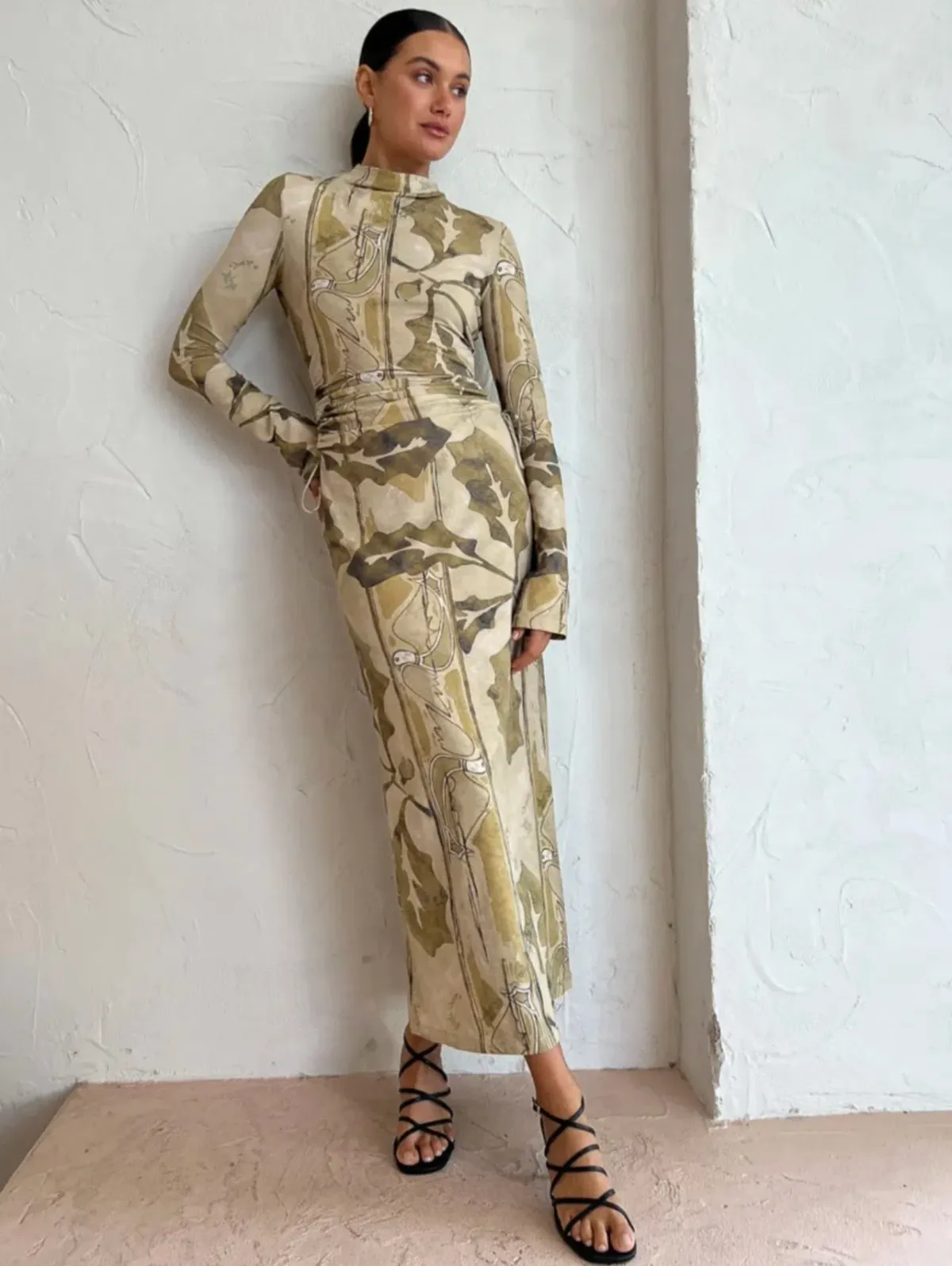 Camilla and Marc Khya Printed Midi Dress Size 10 - Image 1