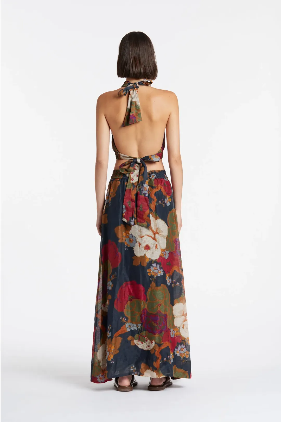 Sir The Label Bonita Halter Top Floral Size 1 / AU 8 for rent on The Volte - main image