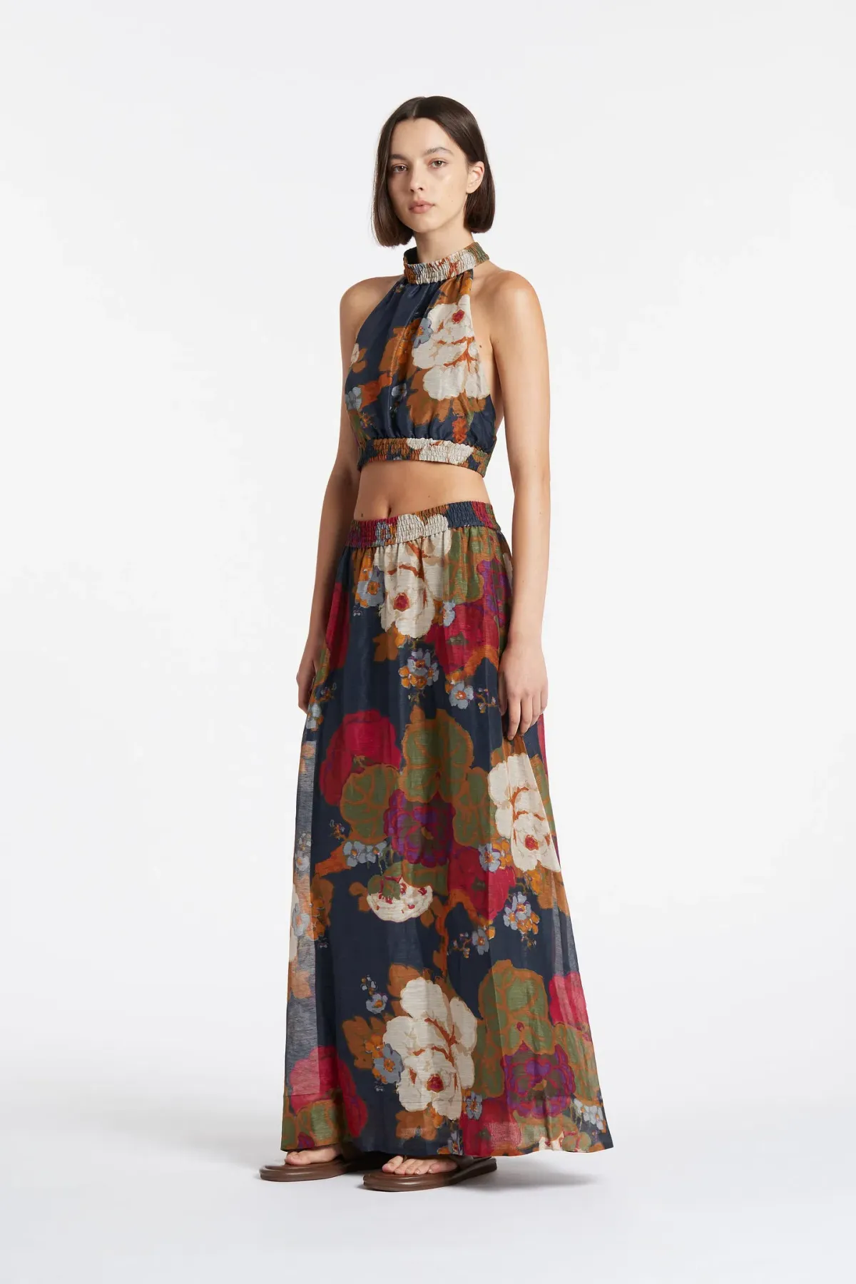 Sir The Label Bonita Halter Top Floral Size 1 / AU 8 - Image 4