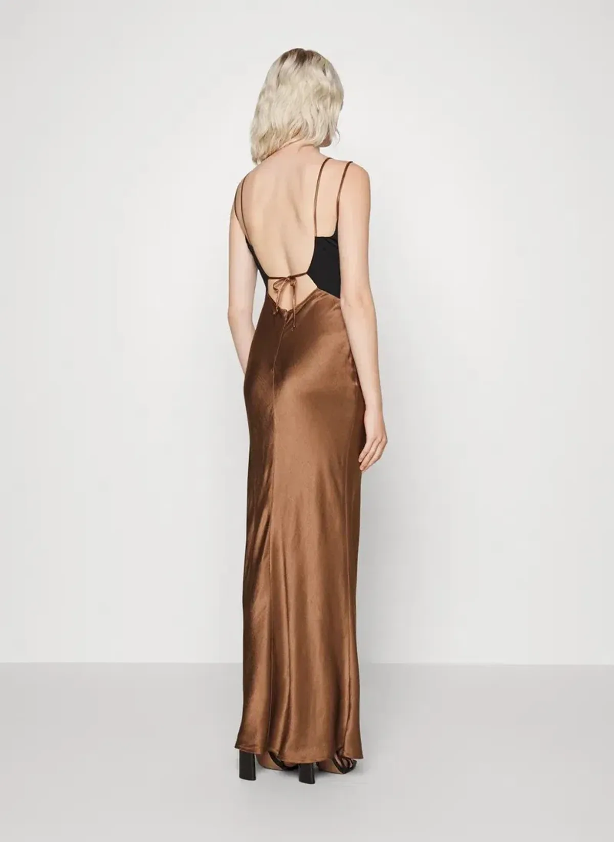 Bec & Bridge Kehlani V Dress Bronze Size 6 - Image 2