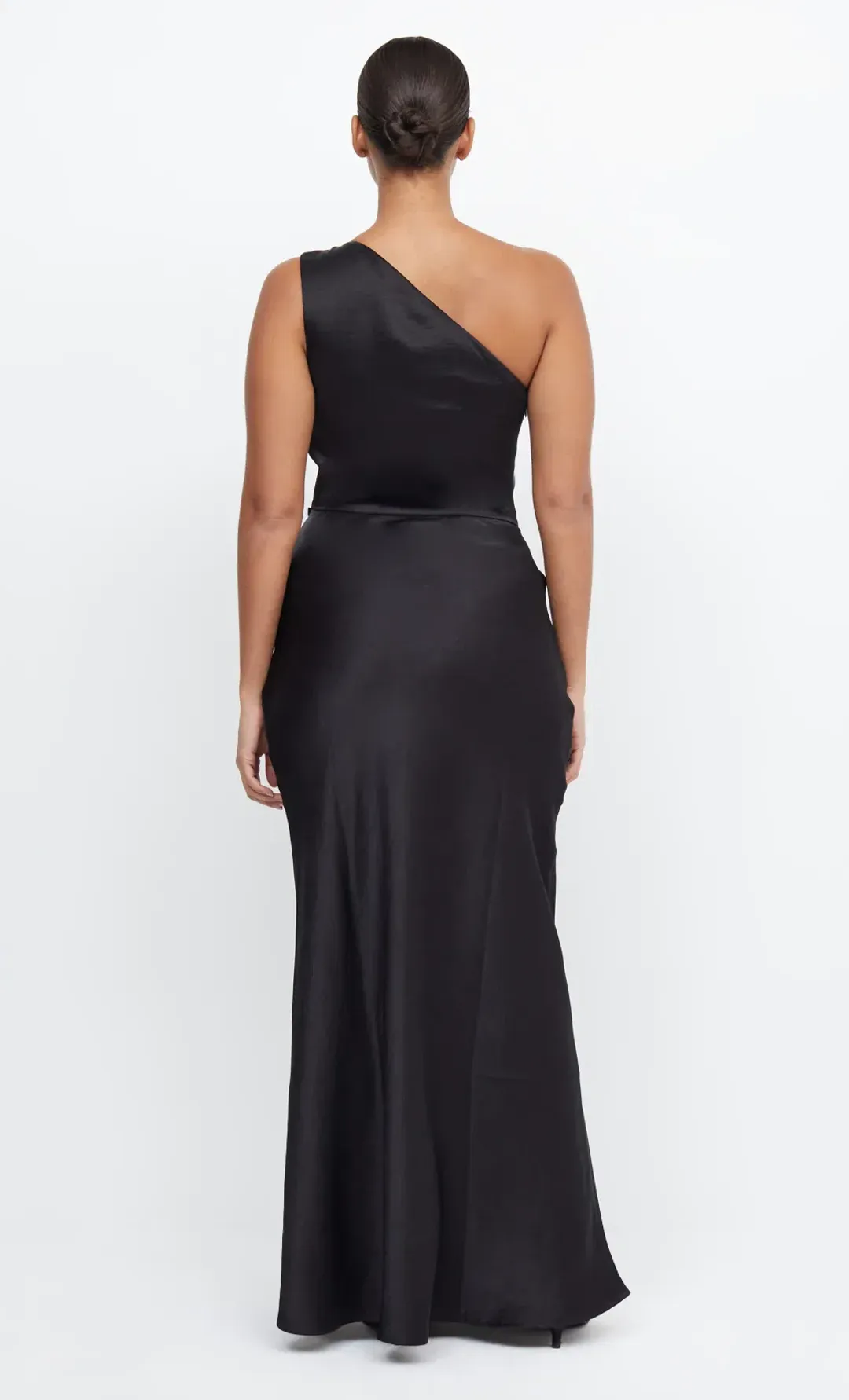 Bec & Bridge Dreamer Asym Maxi Dress in Black Size 10 for rent on The Volte - main image