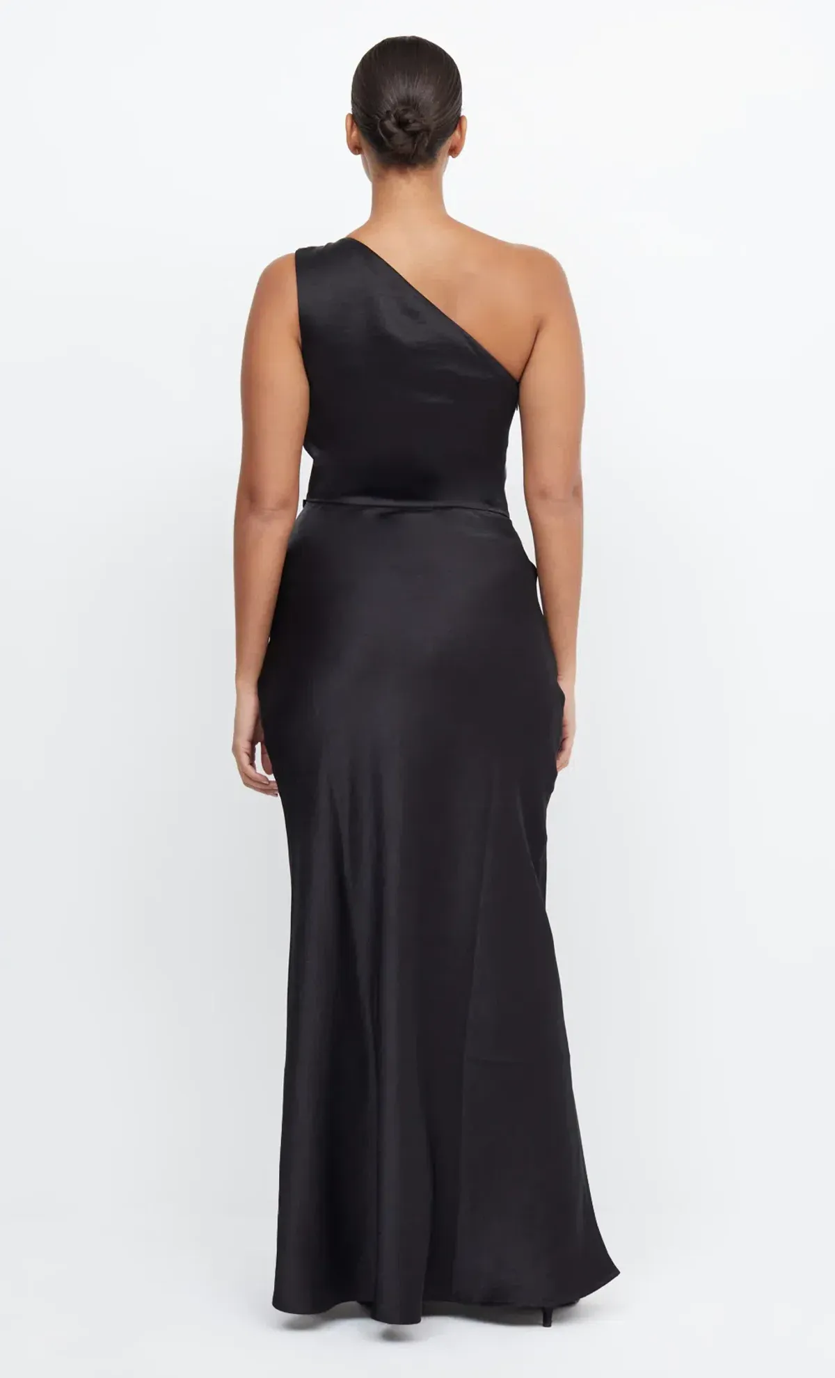 Bec & Bridge Dreamer Asym Maxi Dress in Black Size 10 - Image 2
