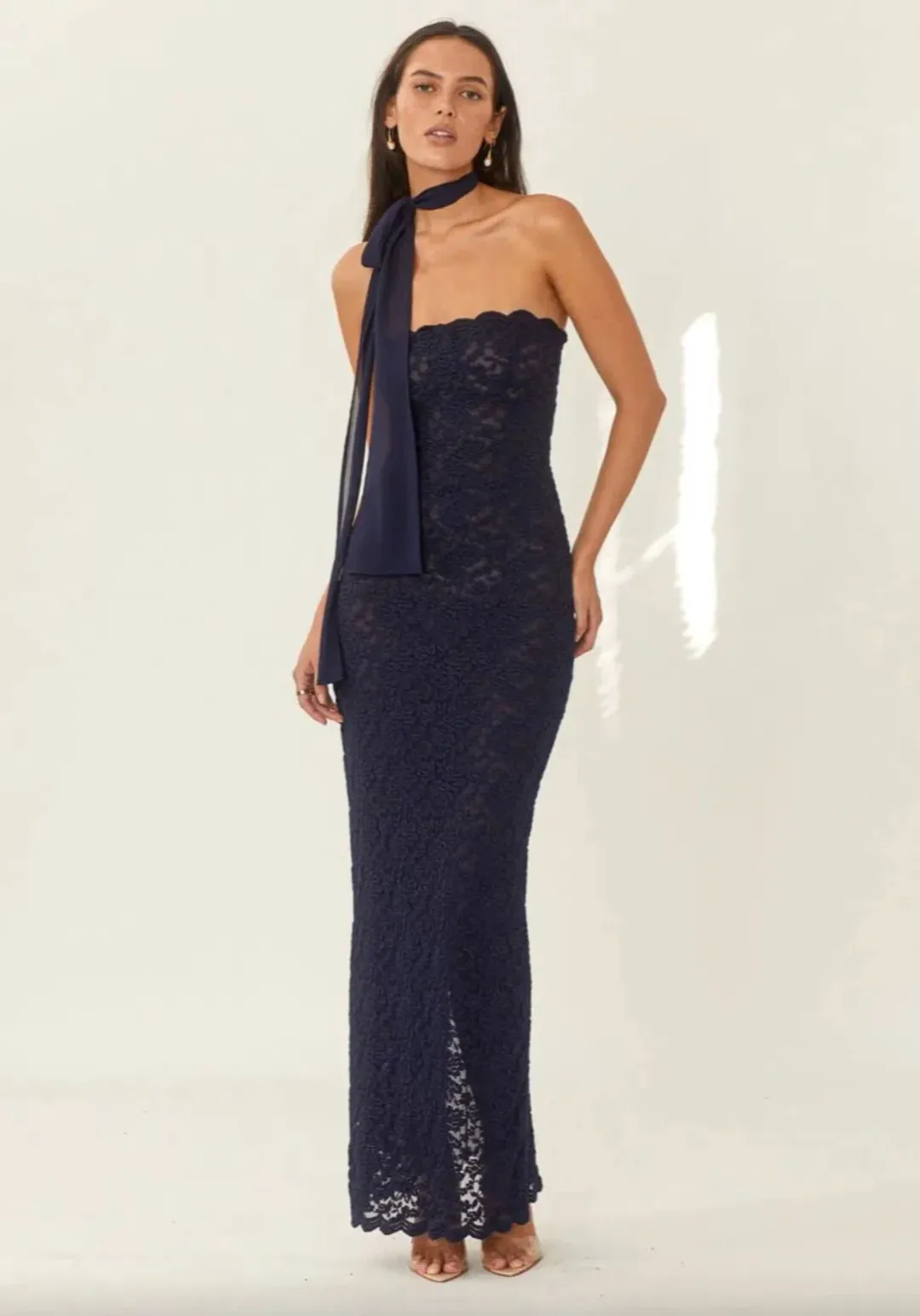 Arcina Ori Meredith Dress Navy Size S / AU 8 for rent on The Volte - main image