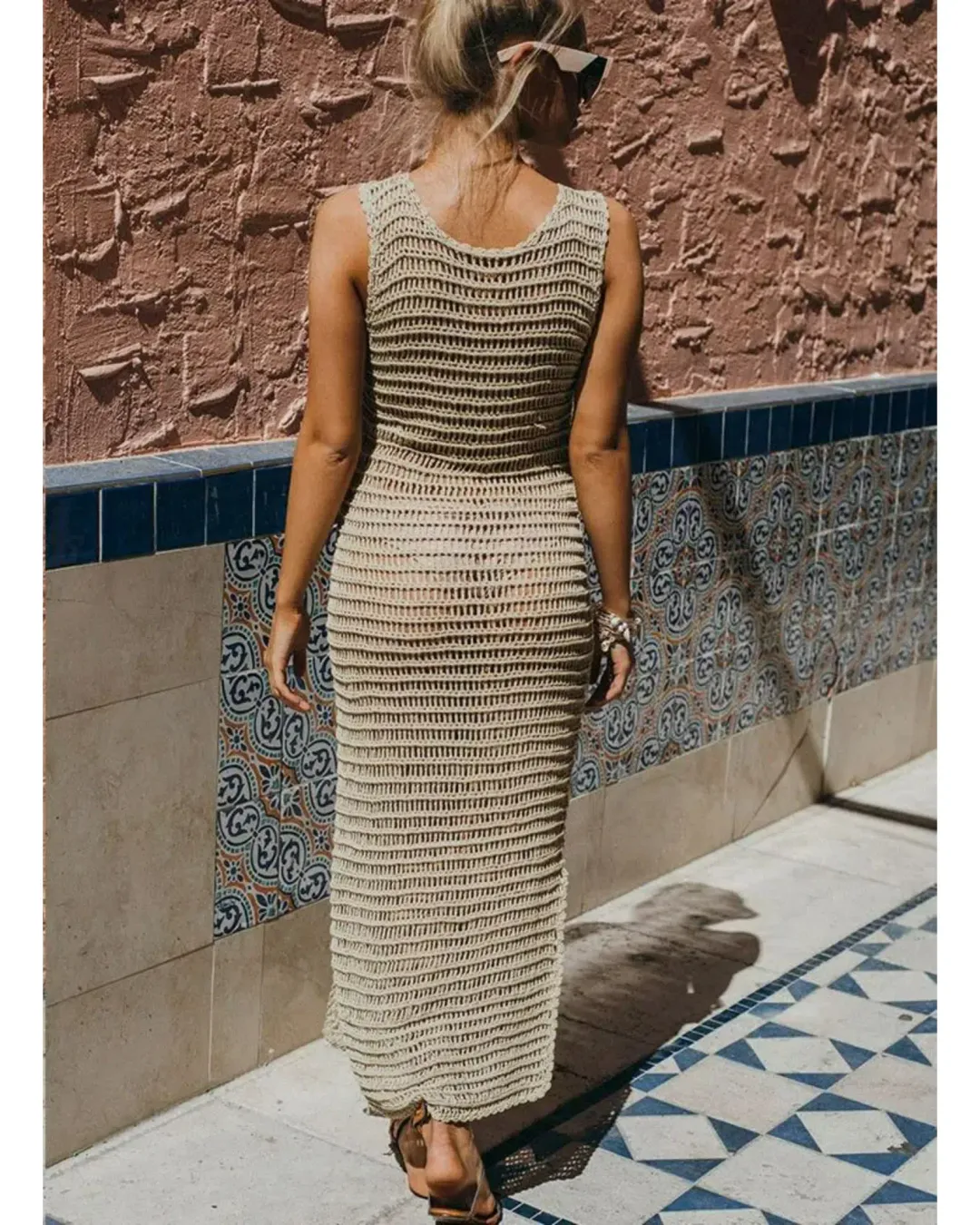 Sir The Label Edie Maxi Dress Nude Size 2 / AU 10 for rent on The Volte - main image