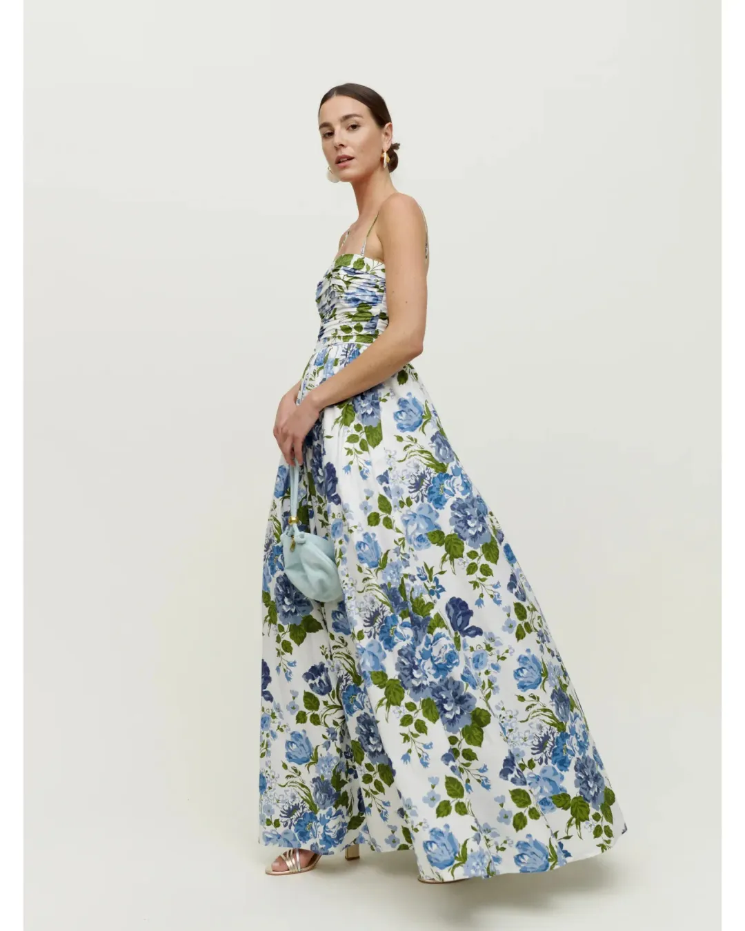 Reformation Kastoria Maxi Gown in Lucca Size AU 8 for rent on The Volte - main image