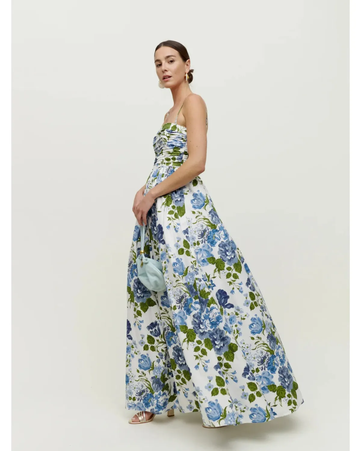 Reformation Kastoria Maxi Gown in Lucca Size AU 8 - Image 3