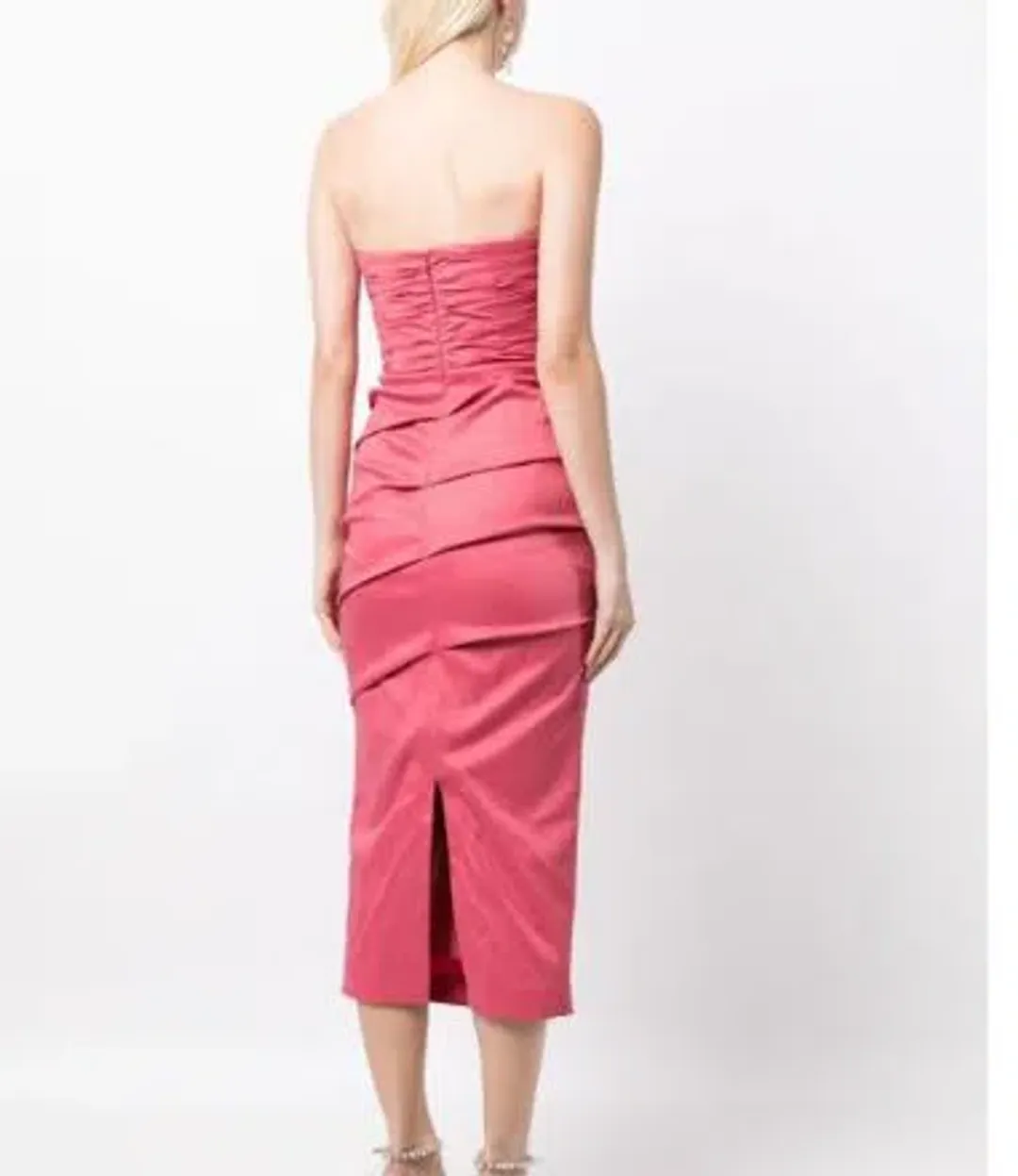 Rachel Gilbert Cheri Dress in Pink Size 10 for rent on The Volte - main image