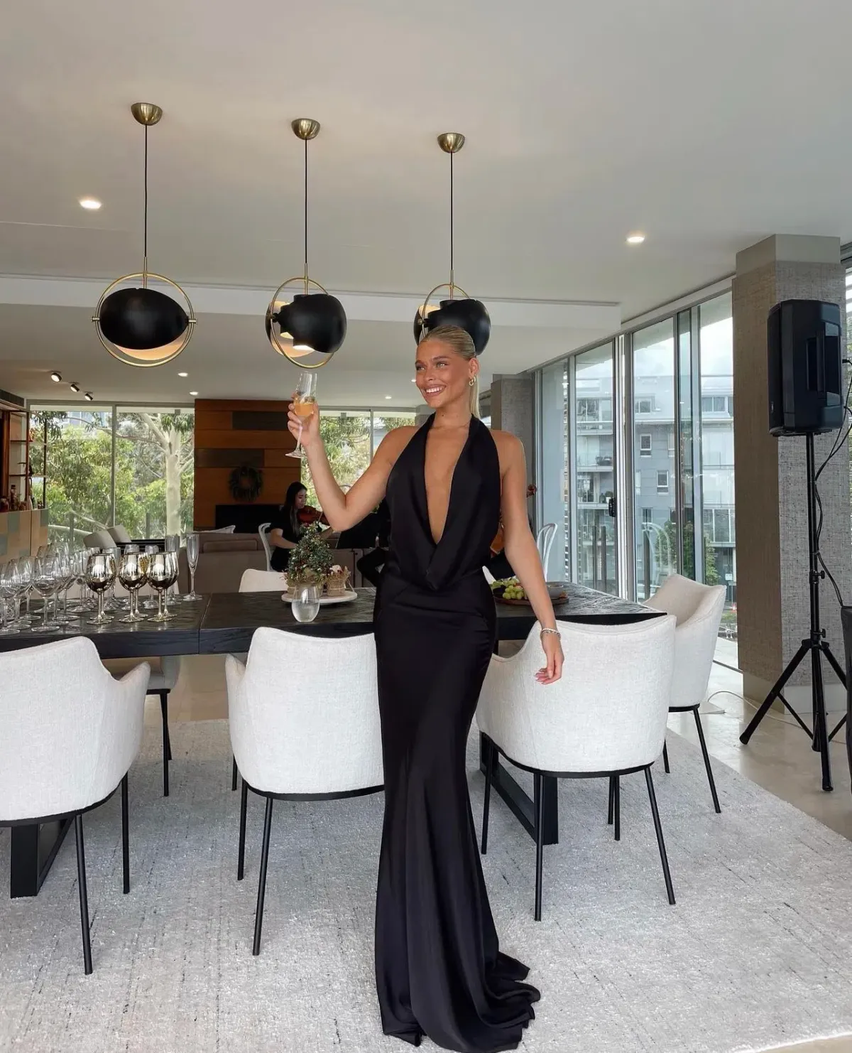 Rat & Boa Donyale Dress Black Size XS/Au 6 - Image 3