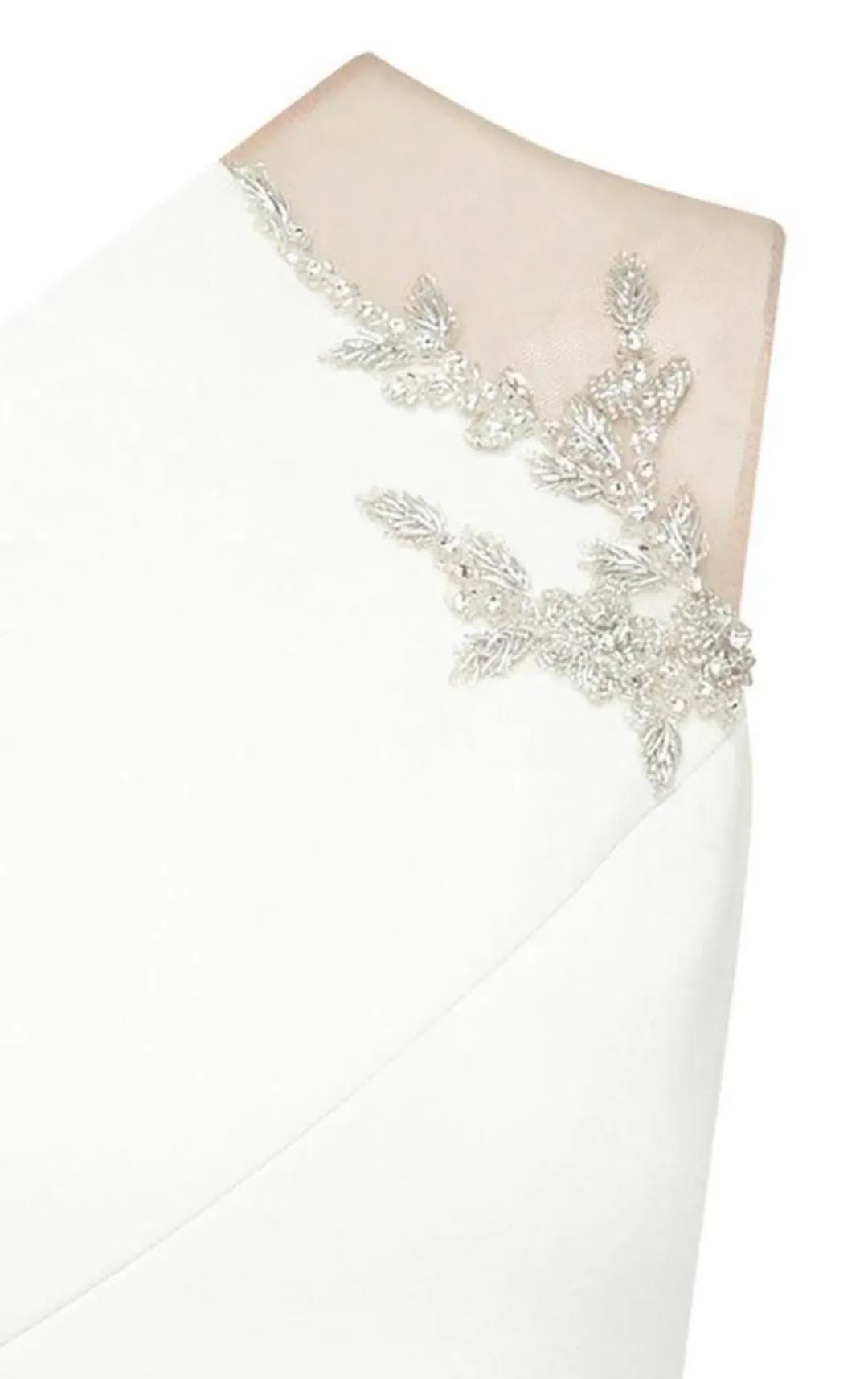 Rachel Gilbert Juno One Shoulder Midi Dress White Size 0 / AU 6 for rent on The Volte - main image