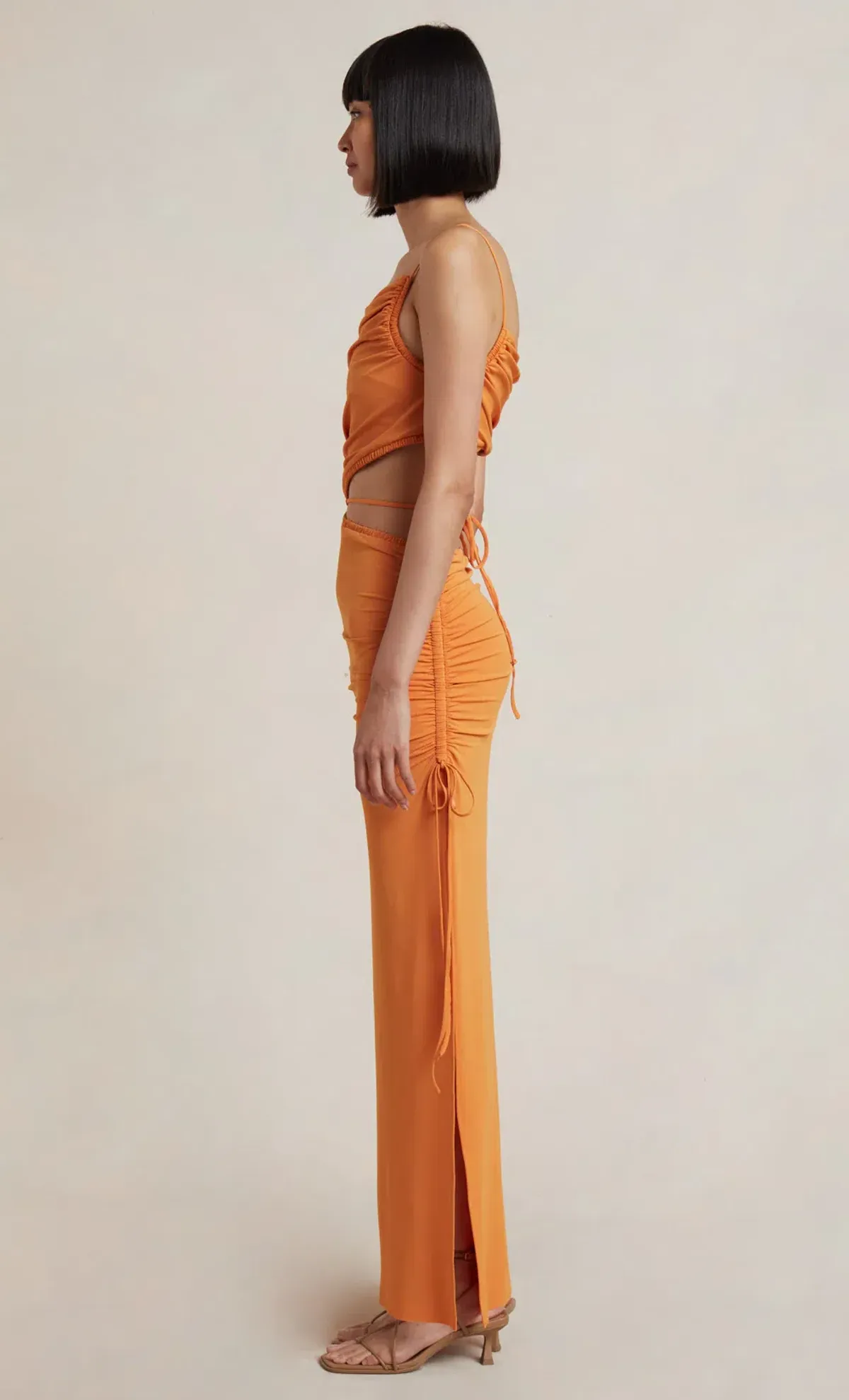 Bec & Bridge Dilkon Maxi Dress Orange Size 6 - Image 2