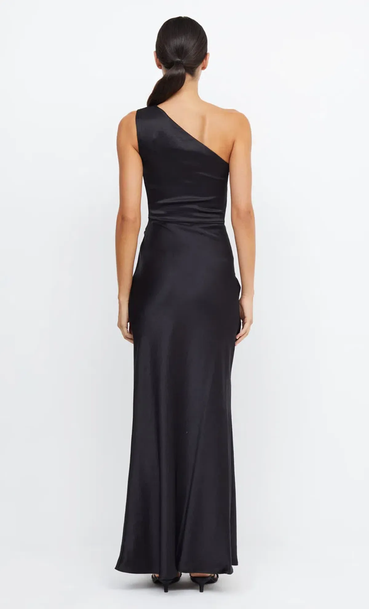 Bec & Bridge The Dreamer Asym Dress Black Size 10 - Image 3