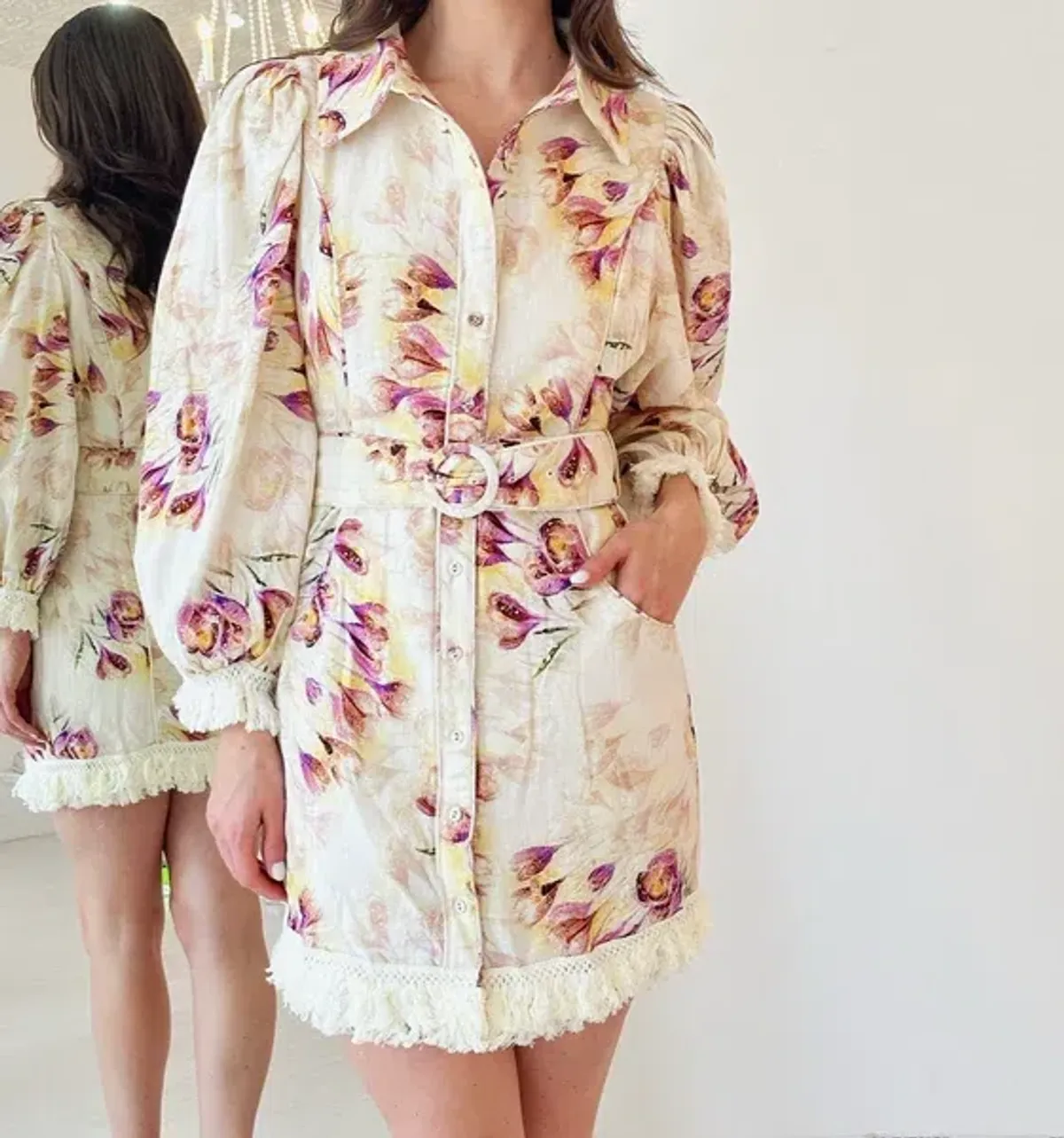 Elliat - Agency Dress Floral - Size 10 - Image 1