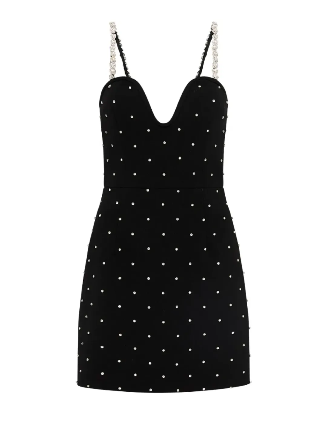 Rebecca Valance After Hours Mini Dress Black Size 10  for rent on The Volte - main image