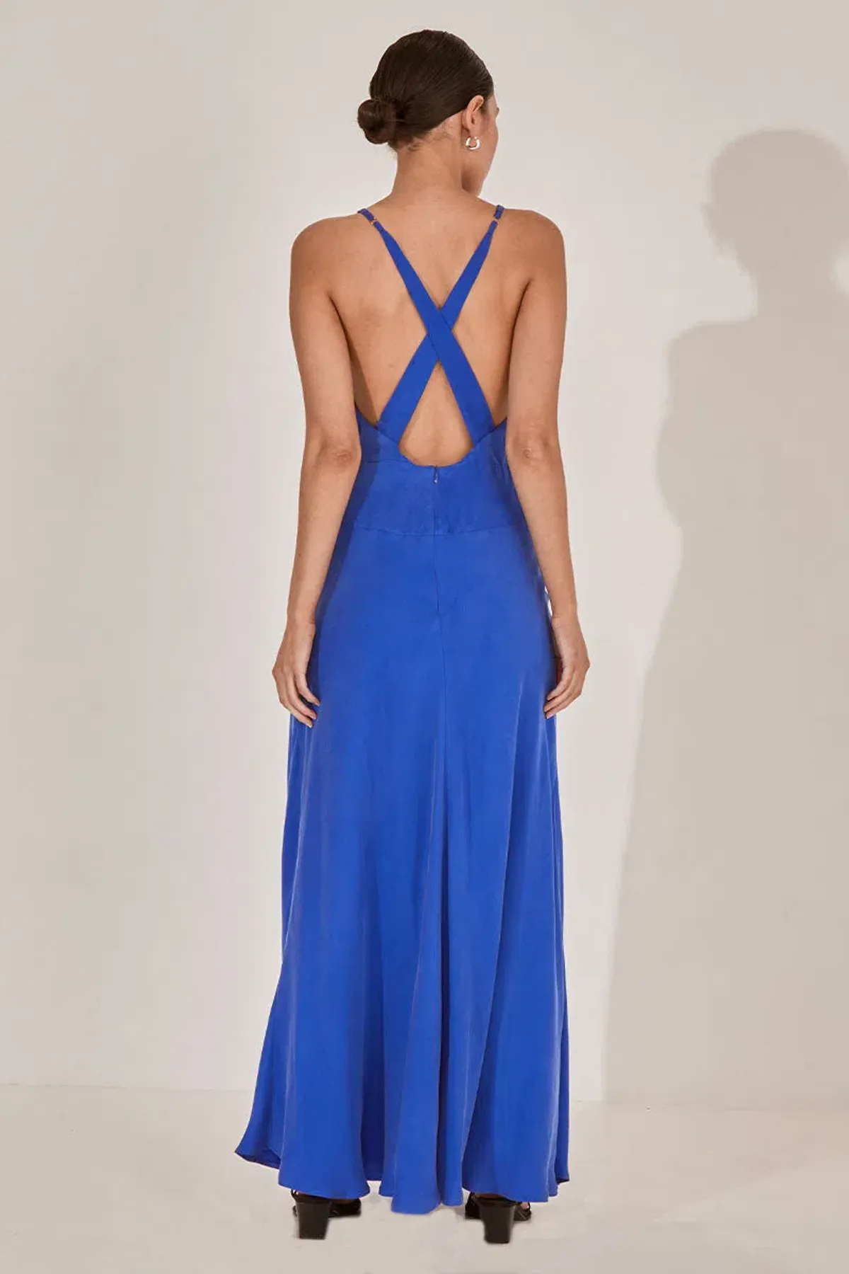 Sovere Arlo Midi Dress Blue Size 6 - Image 2