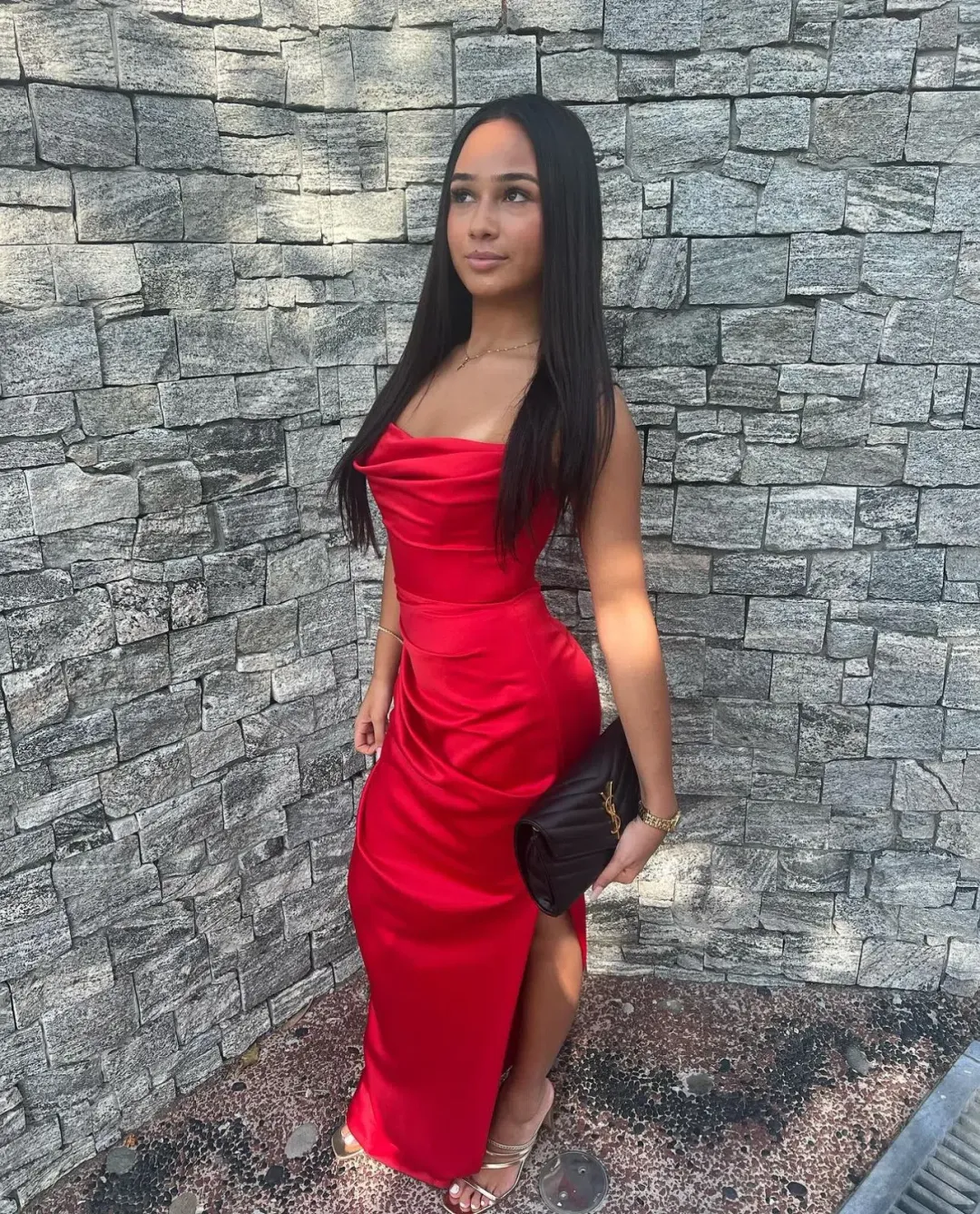 House Of CB Adrienne Strapless Corset Dress Red Size XS / AU 6 for rent on The Volte - main image