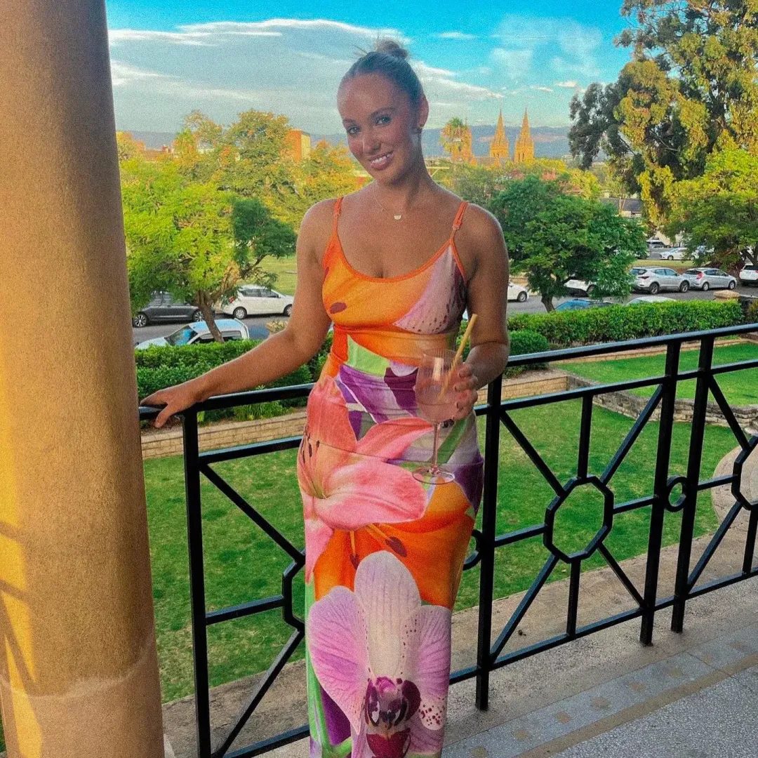 With Harper Lu Riveria Dress Multi Size M/ Au 10 for rent on The Volte - main image