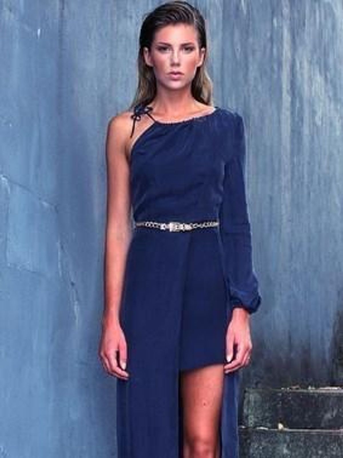 Winona Valentine Dress Navy size 6 - Image 1