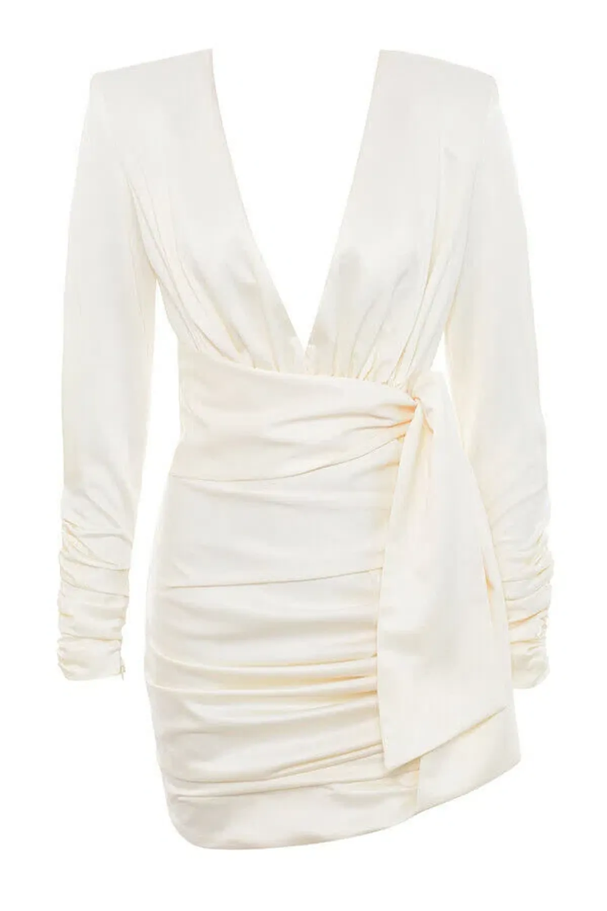 House of CB Ioana Mini Dress White Size 6 - Image 3