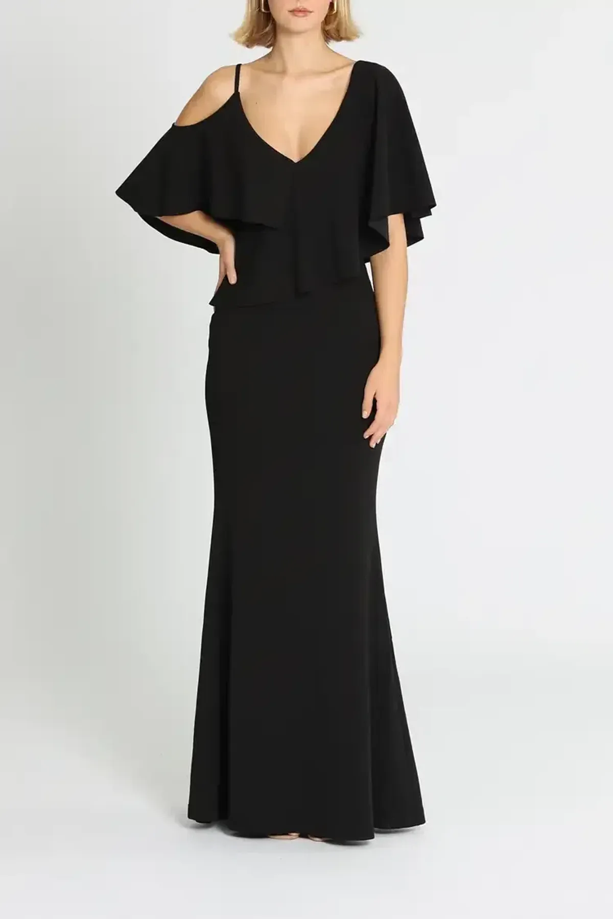Pasduchas Irreplaceable Gown Black Size 8 - Image 1