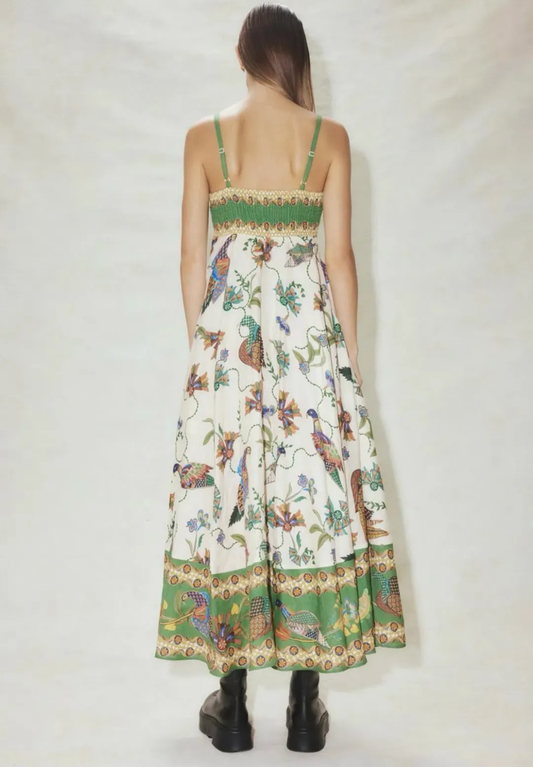 Alemais Birdie Sundress Multi Size 10 for rent on The Volte - main image