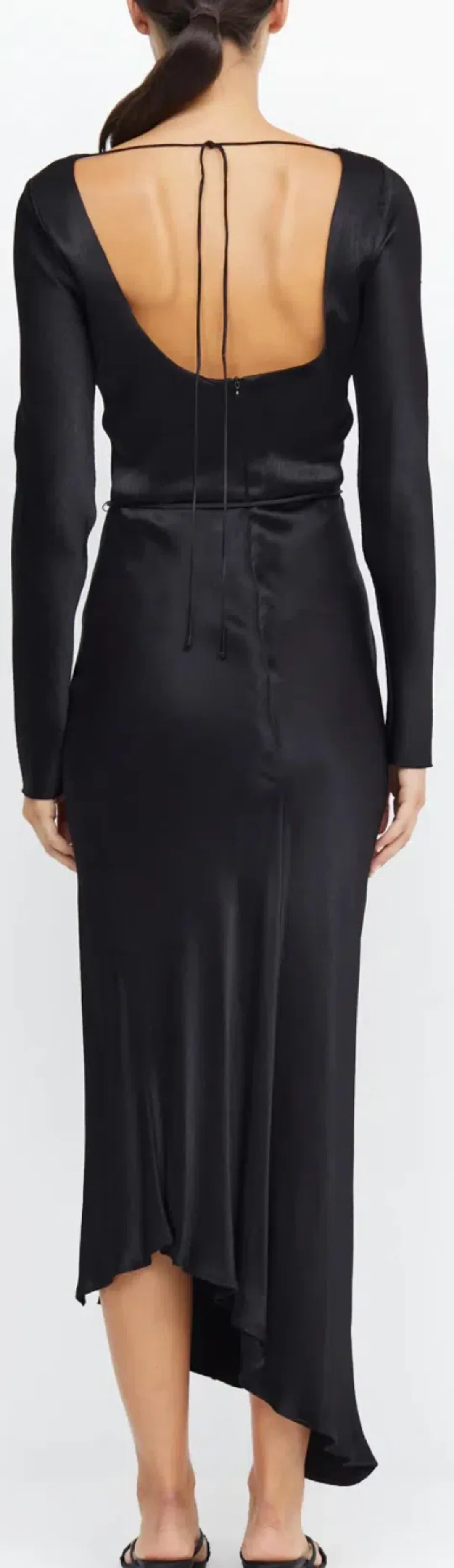 Bec & Bridge Moon Dance Long Sleeve Maxi Dress in Black Size S / AU 8 for rent on The Volte - main image