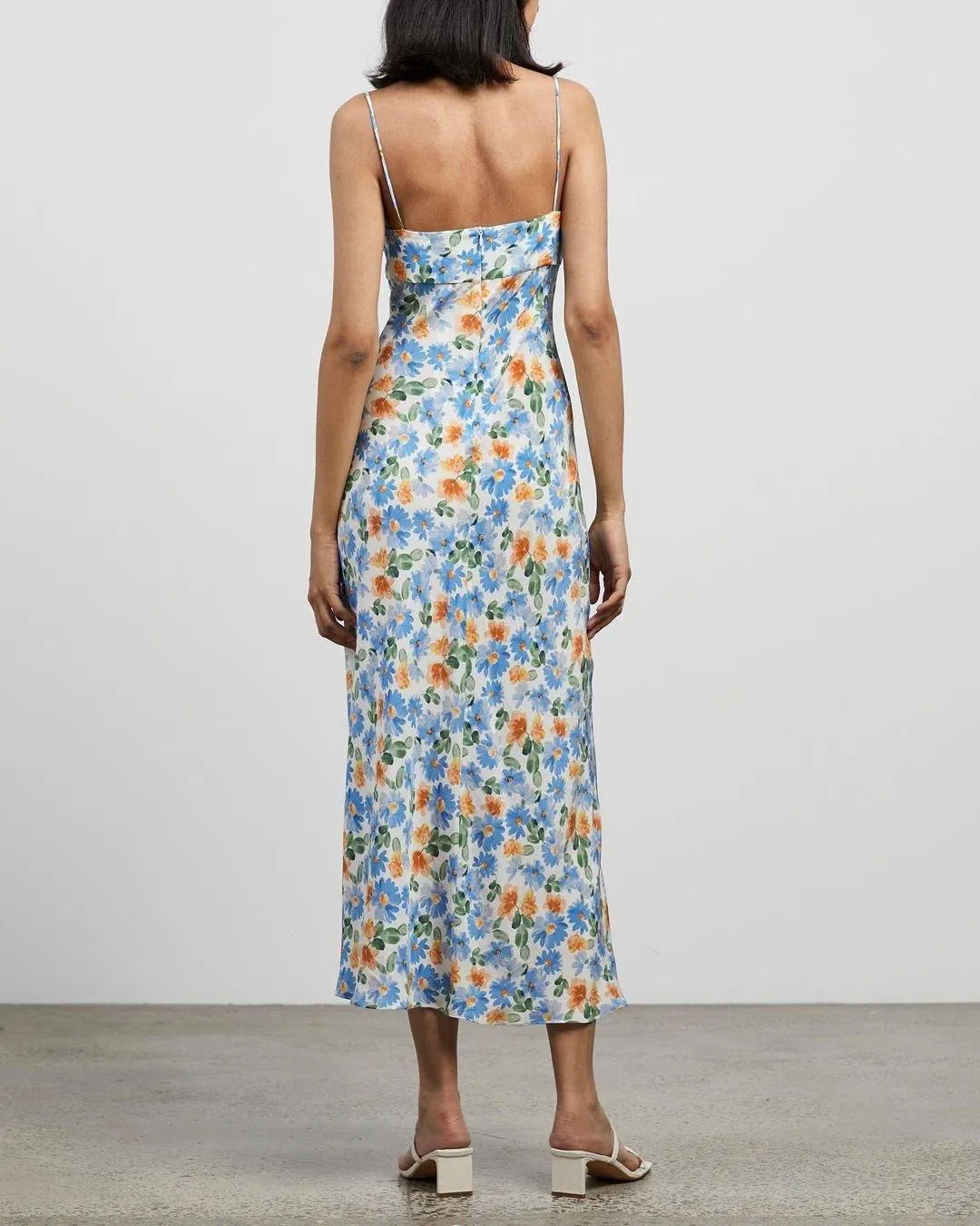 Bec & Bridge La Jolie Midi Dress Floral Size 12  for rent on The Volte - main image