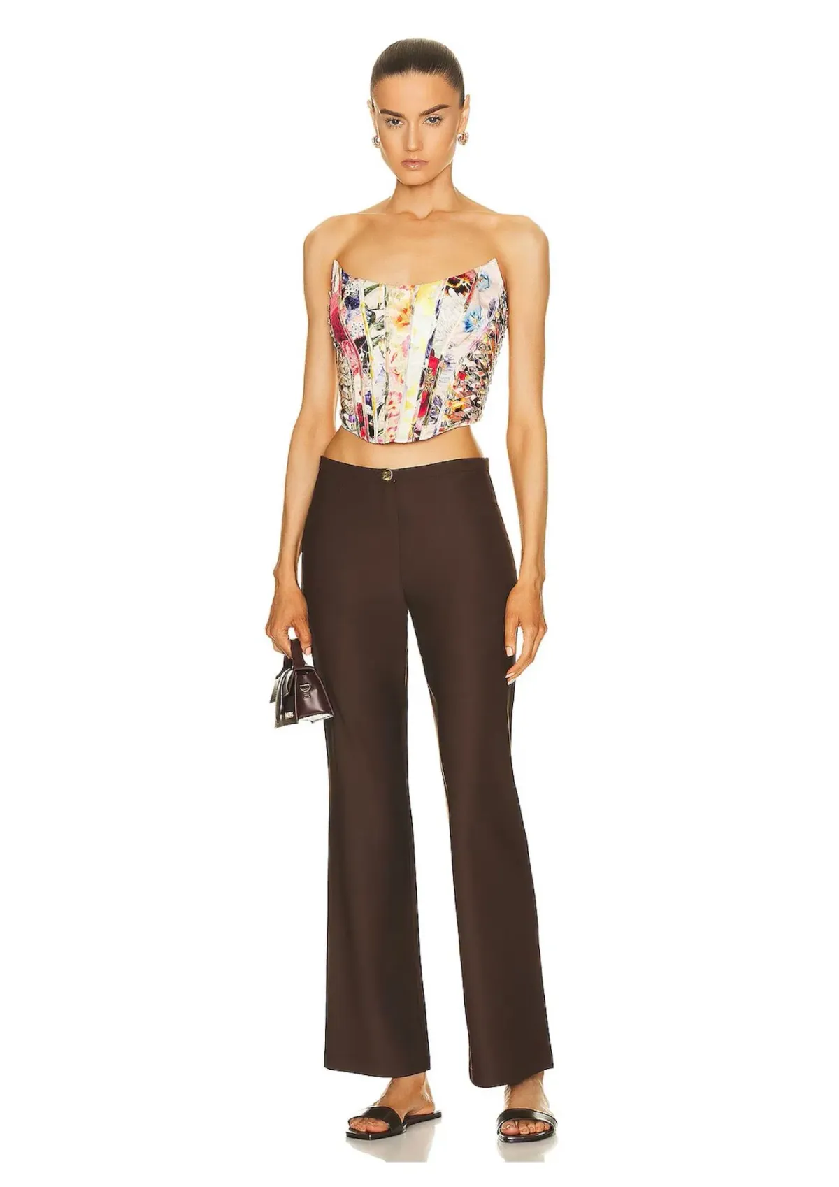 Zimmermann Wonderland Floral Corset Floral Size 1 / AU 10 - Image 1