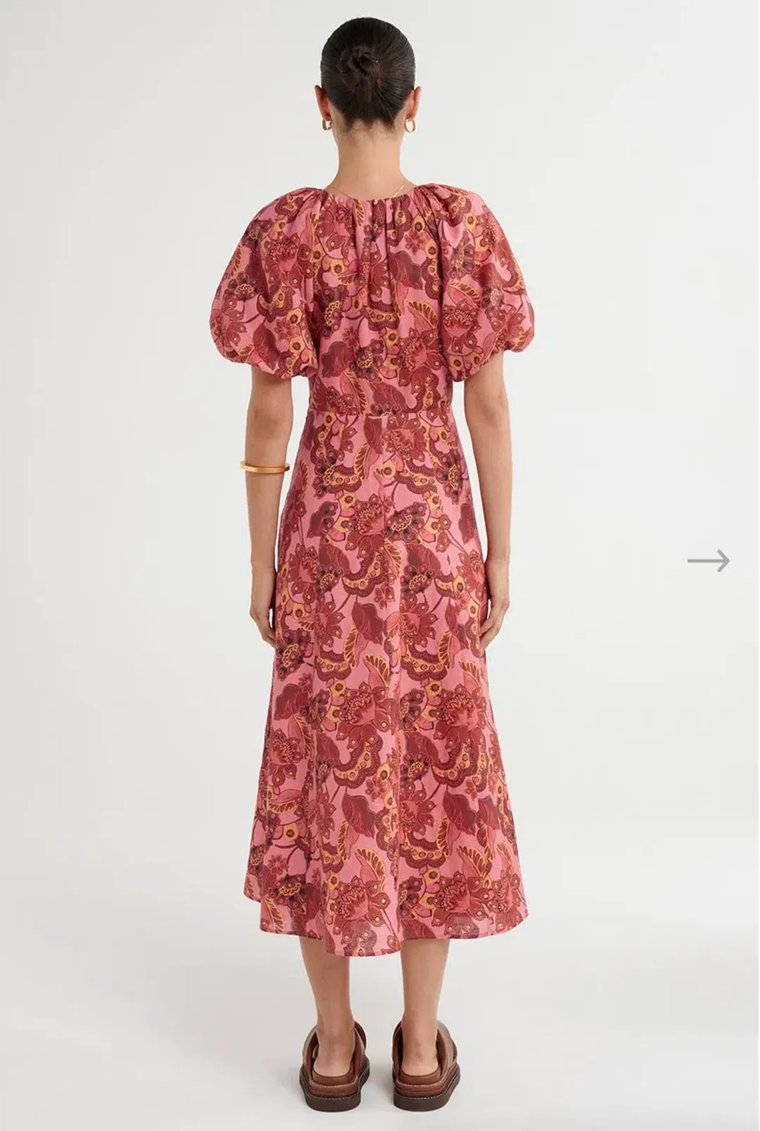 Steele Lola Dress Chambertin Size 10 for rent on The Volte - main image