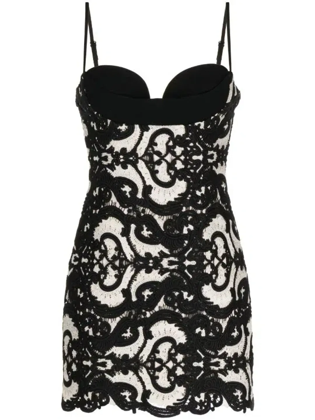 Manning Cartell Material Girls Motif-Embroidery Mini Dress Black Size 6 for rent on The Volte - main image