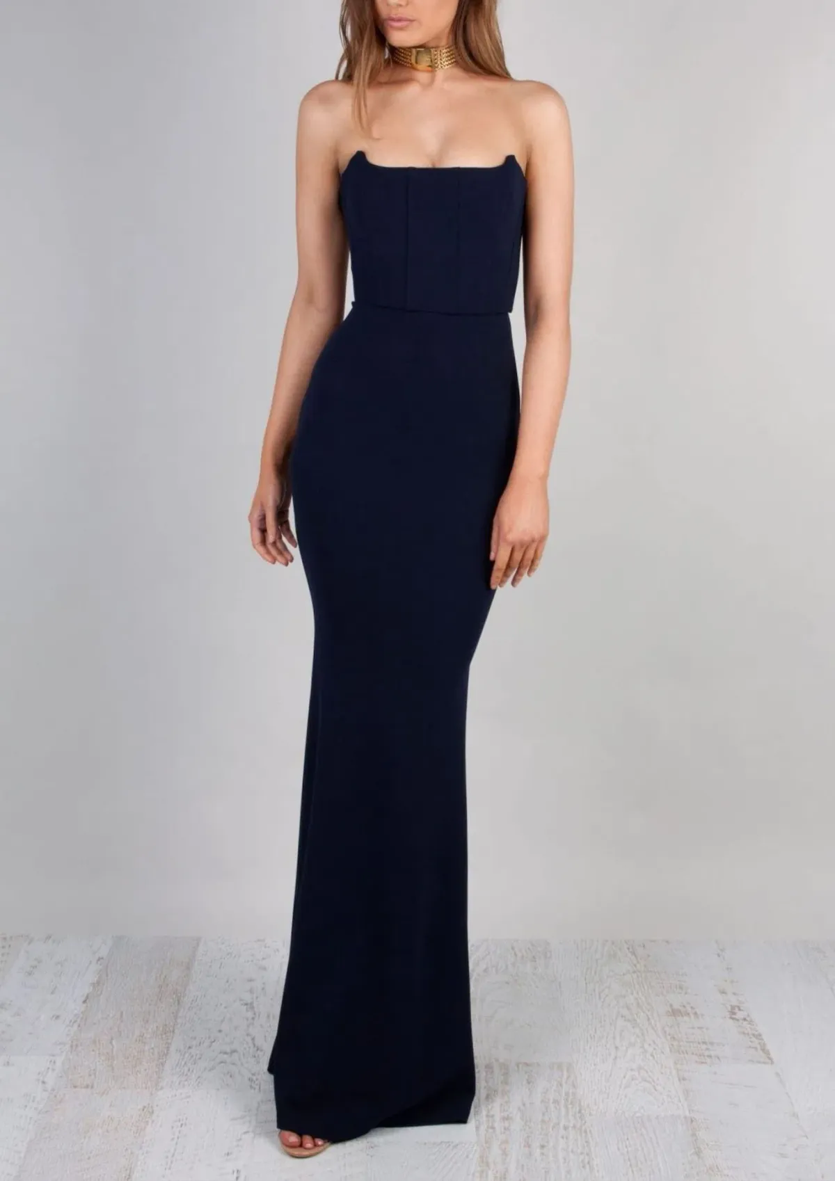 Zachary The Label Elvira Dress Navy Size 12 - Image 1