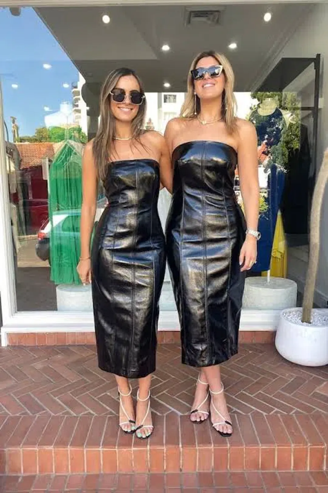 Mossman Organised Chaos Midi Dress Black Size AU 6 for rent on The Volte - main image