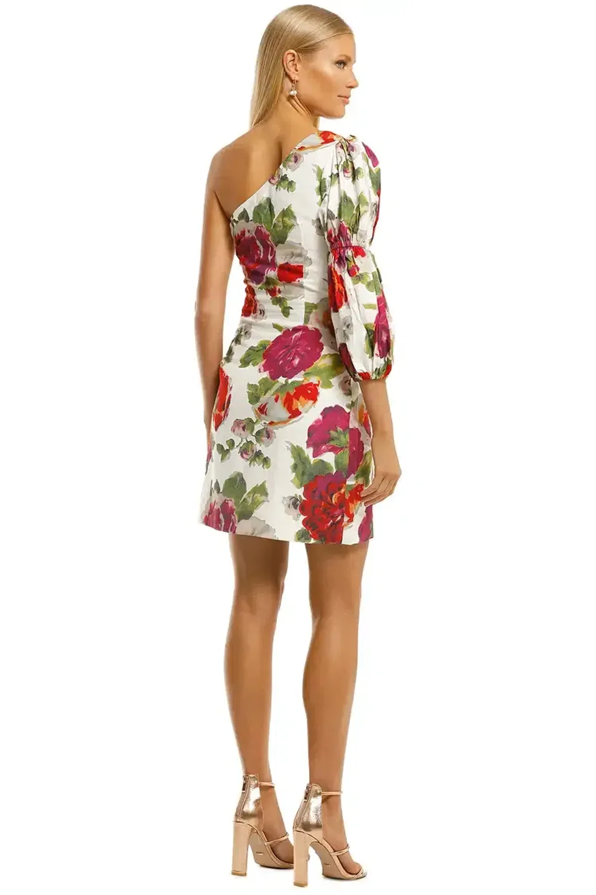 Talulah Beyond Mini Dress Twilight Bloom Print Multi Print Size 10 - Image 3