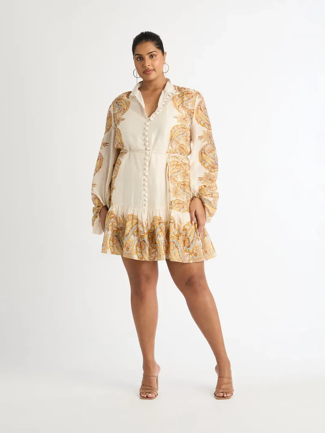 Sheike Kalani Mini Dress Print Size 14 for rent on The Volte - main image