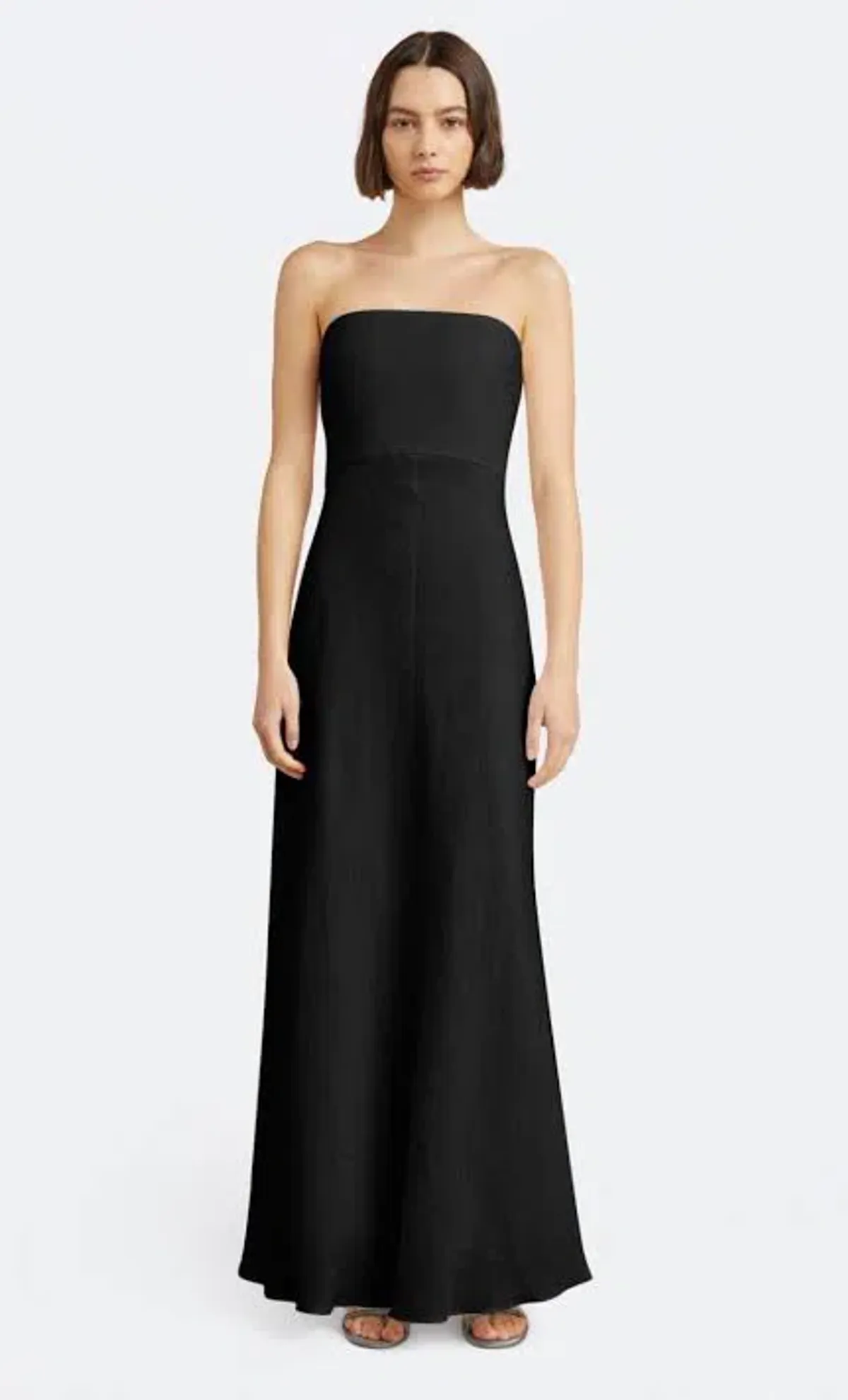 Bec and Bridge Cynthia Strapless Maxi Black size 8 - Image 1