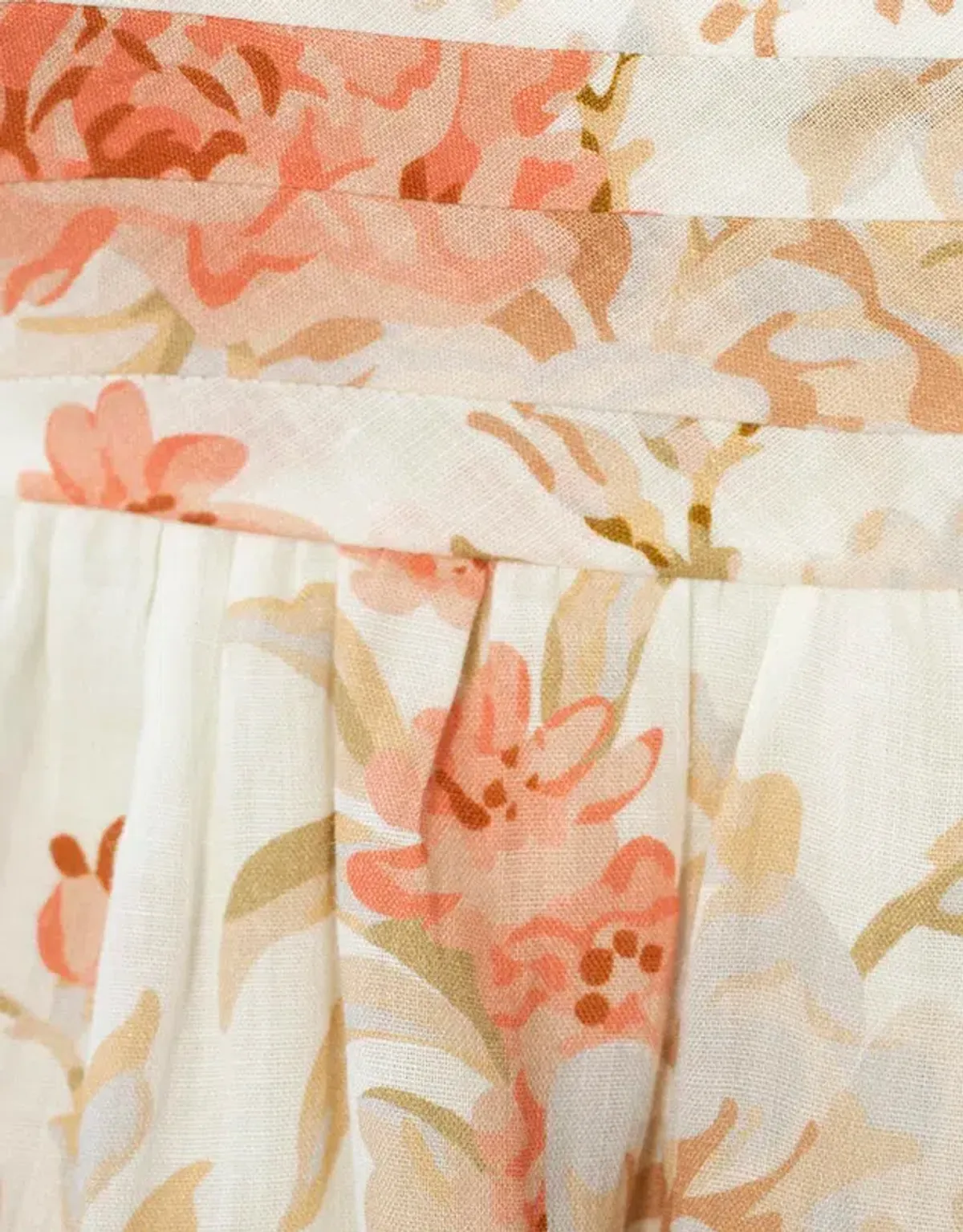 Sofia The Label Mila Babydoll Midi Dress Rose White Size 12 - Image 3