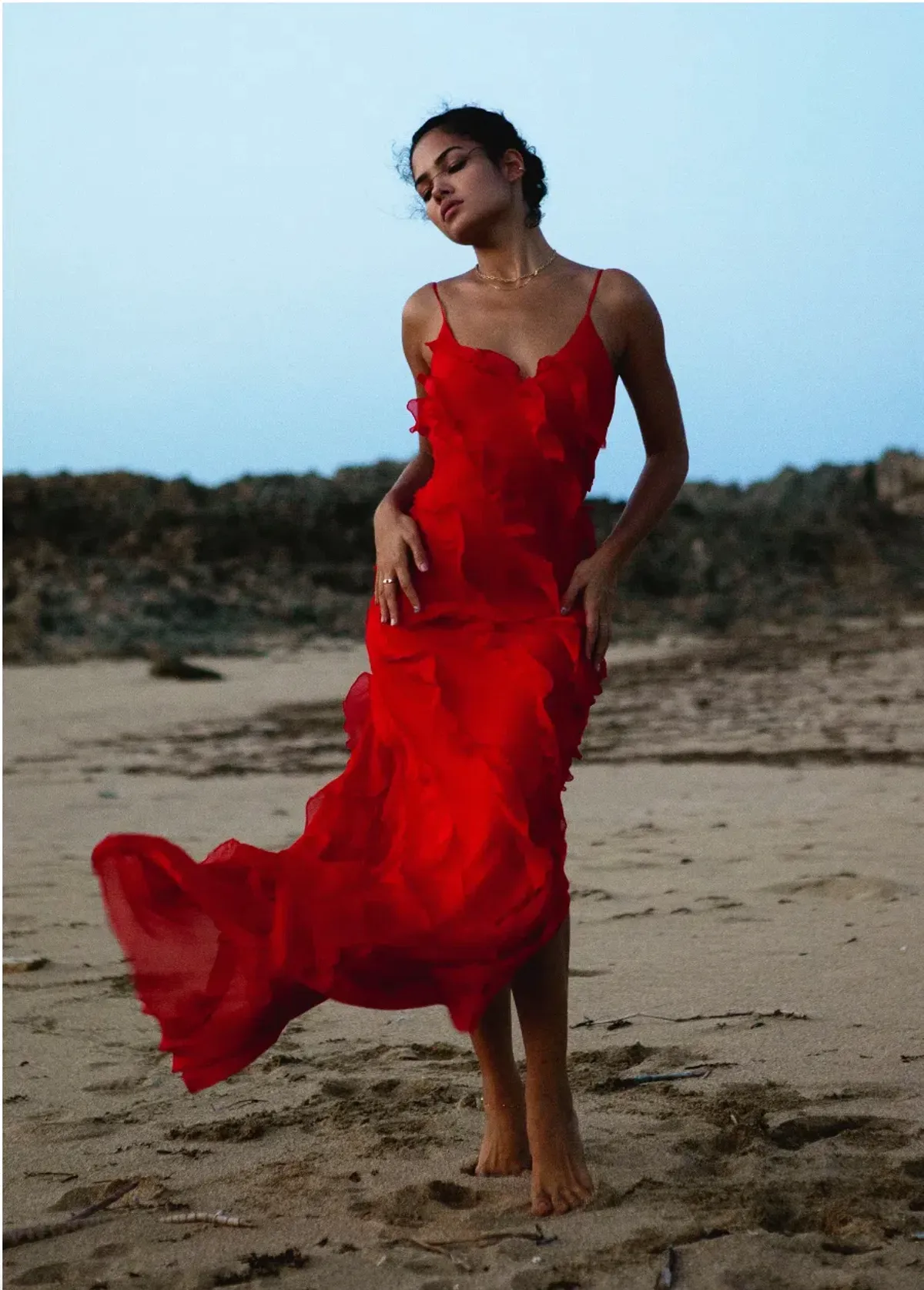 Rat & Boa Cecelia Dress Red Size Large /Au 12 - Image 2