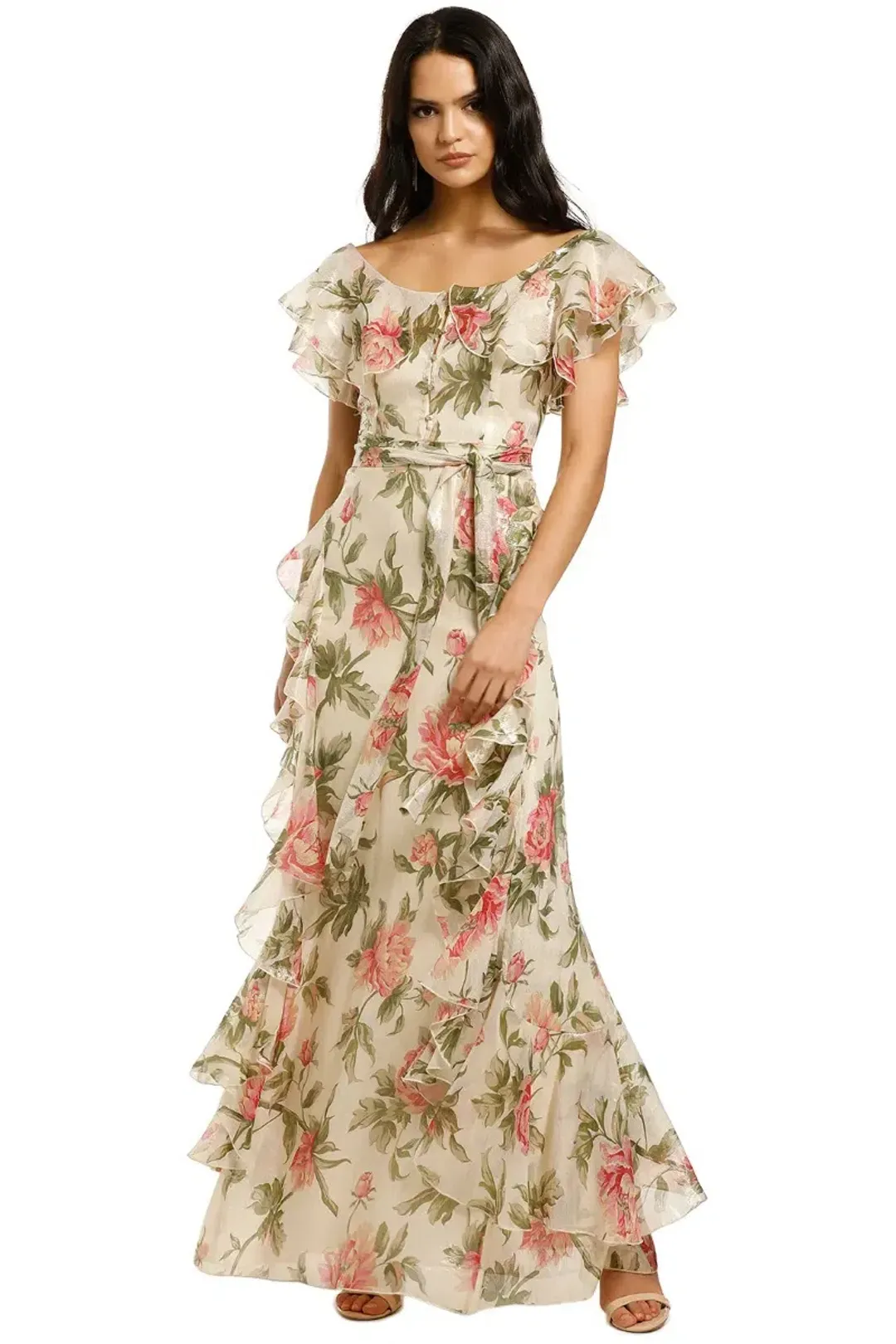 Alice McCall Salvatore Gown Floral Size 8 for rent on The Volte - main image