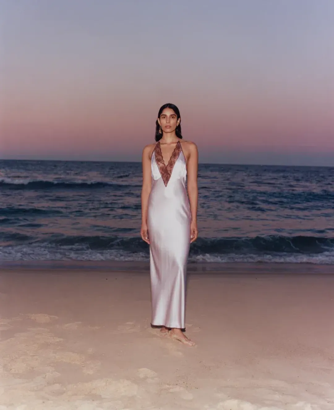 Sir the Label Aries Halter Dress Lilac Size 0/ AU 6 for rent on The Volte - main image