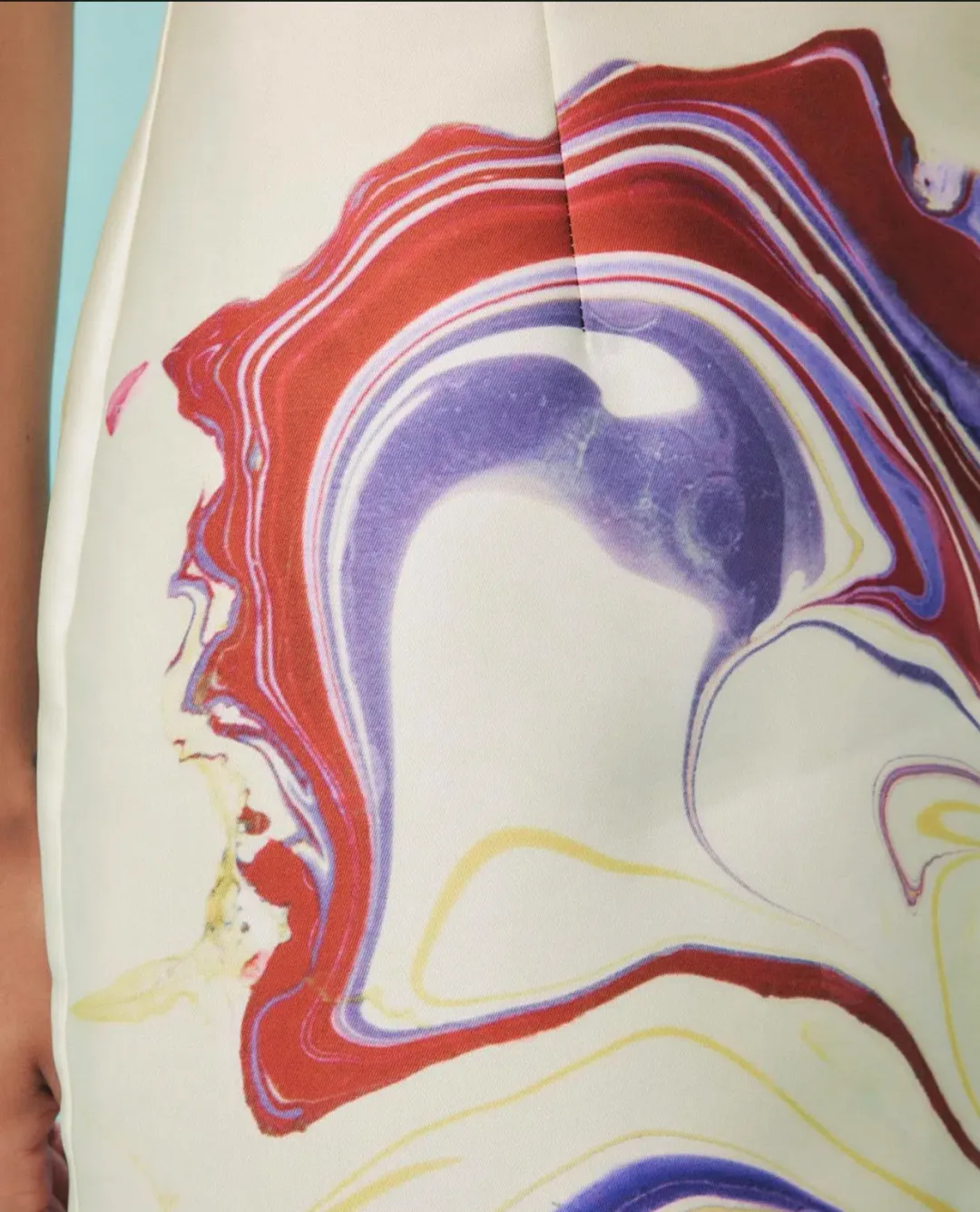 Alemais Luca Corset Dress Print Size 14 for rent on The Volte - main image