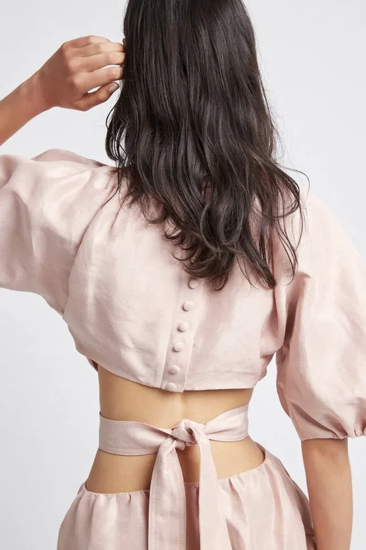 Aje Psychedelia Mini Dress Blush Size 6 - Image 4