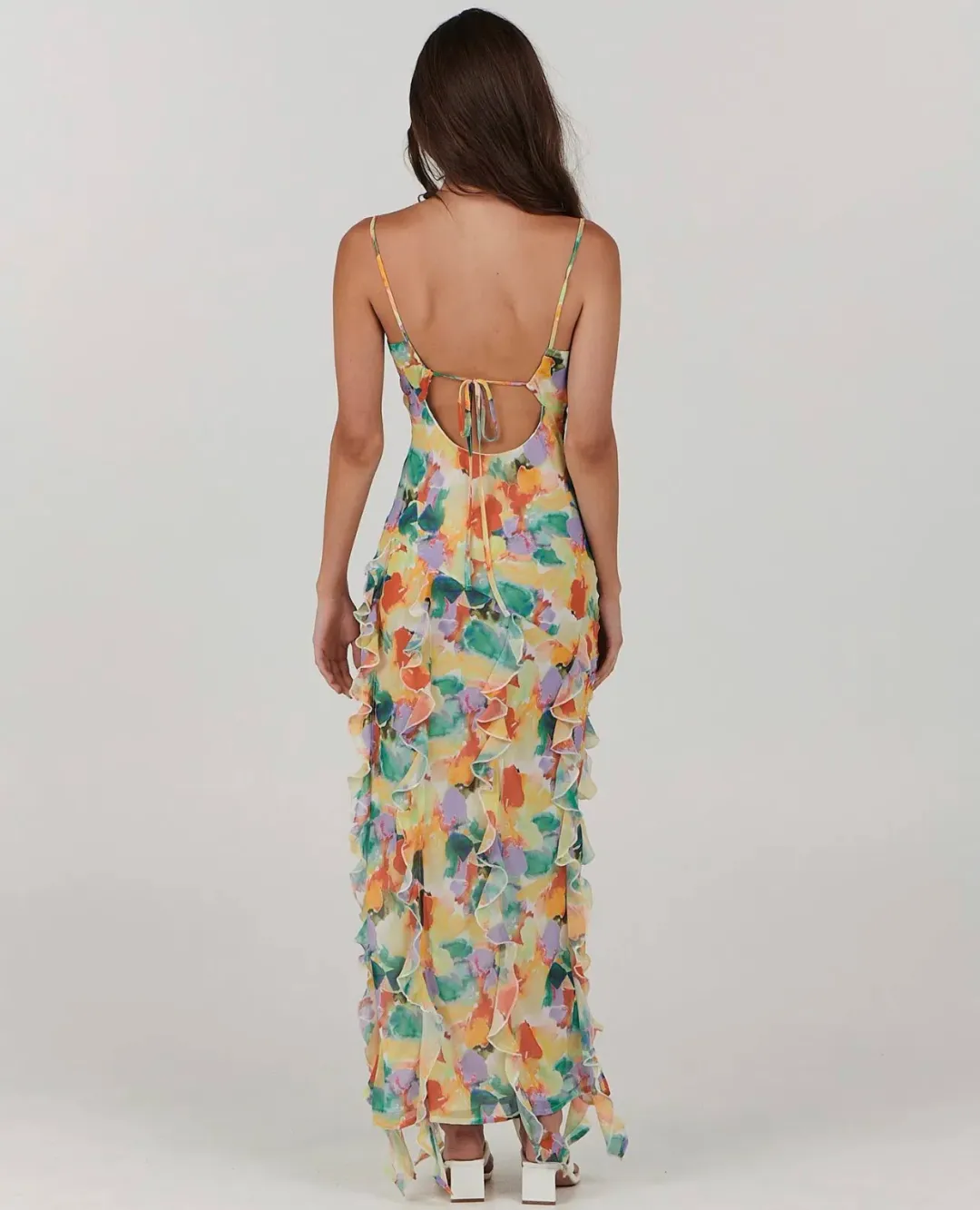 Charlie Holiday Cheyenne Maxi Dress Floral Size L / AU 12 for rent on The Volte - main image