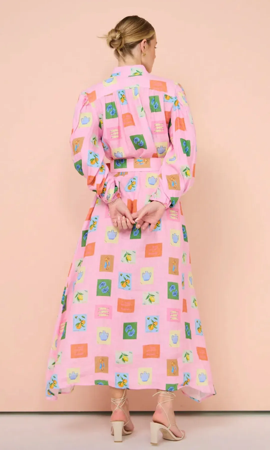 Palm Noosa Noddy Dress Pink Emblem Size 10 for rent on The Volte - main image