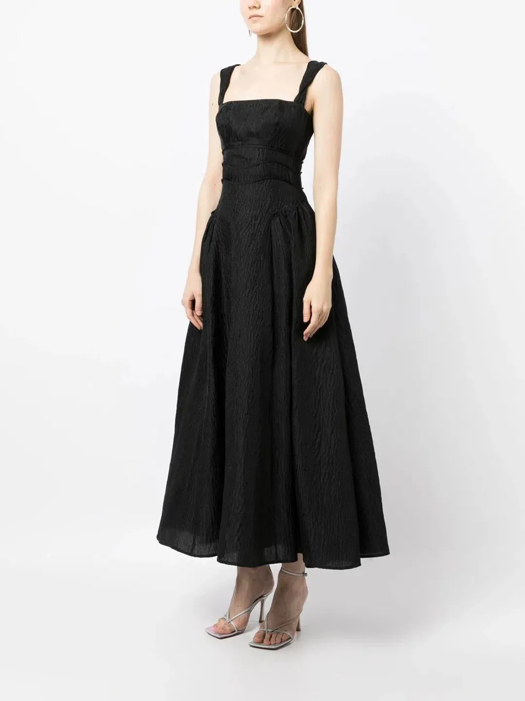 Rachel Gilbert Sophy Strap Dress in Black Size 5 / AU 16 for rent on The Volte - main image