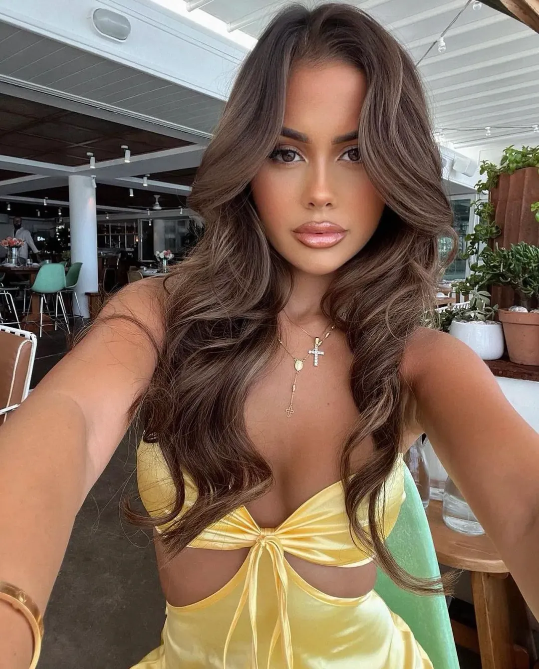 Lane + Sass Lucy Lemon Gown Yellow Size S/AU 8 for rent on The Volte - main image